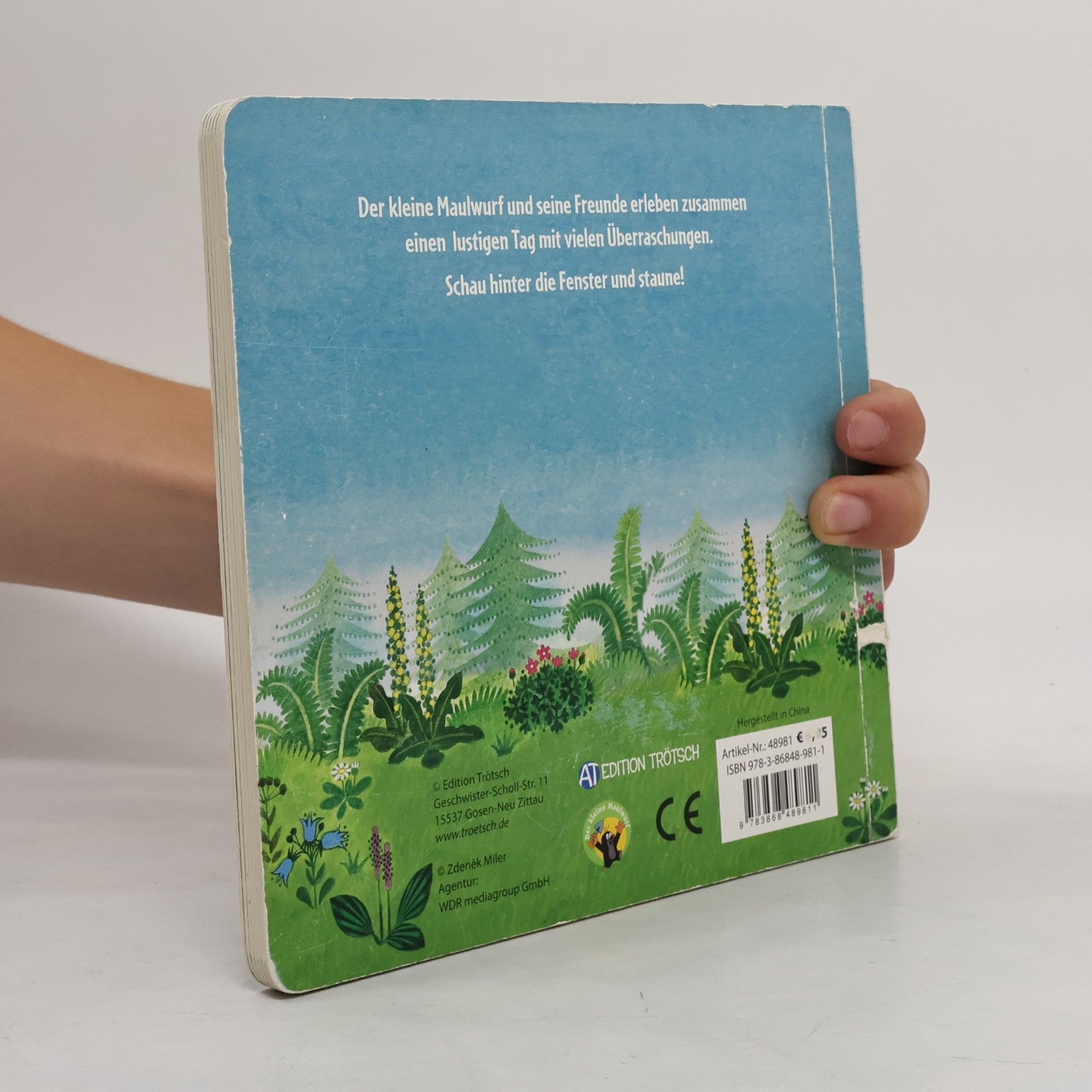Zdeněk Miler Der kleine Maulwurf Fensterbuch