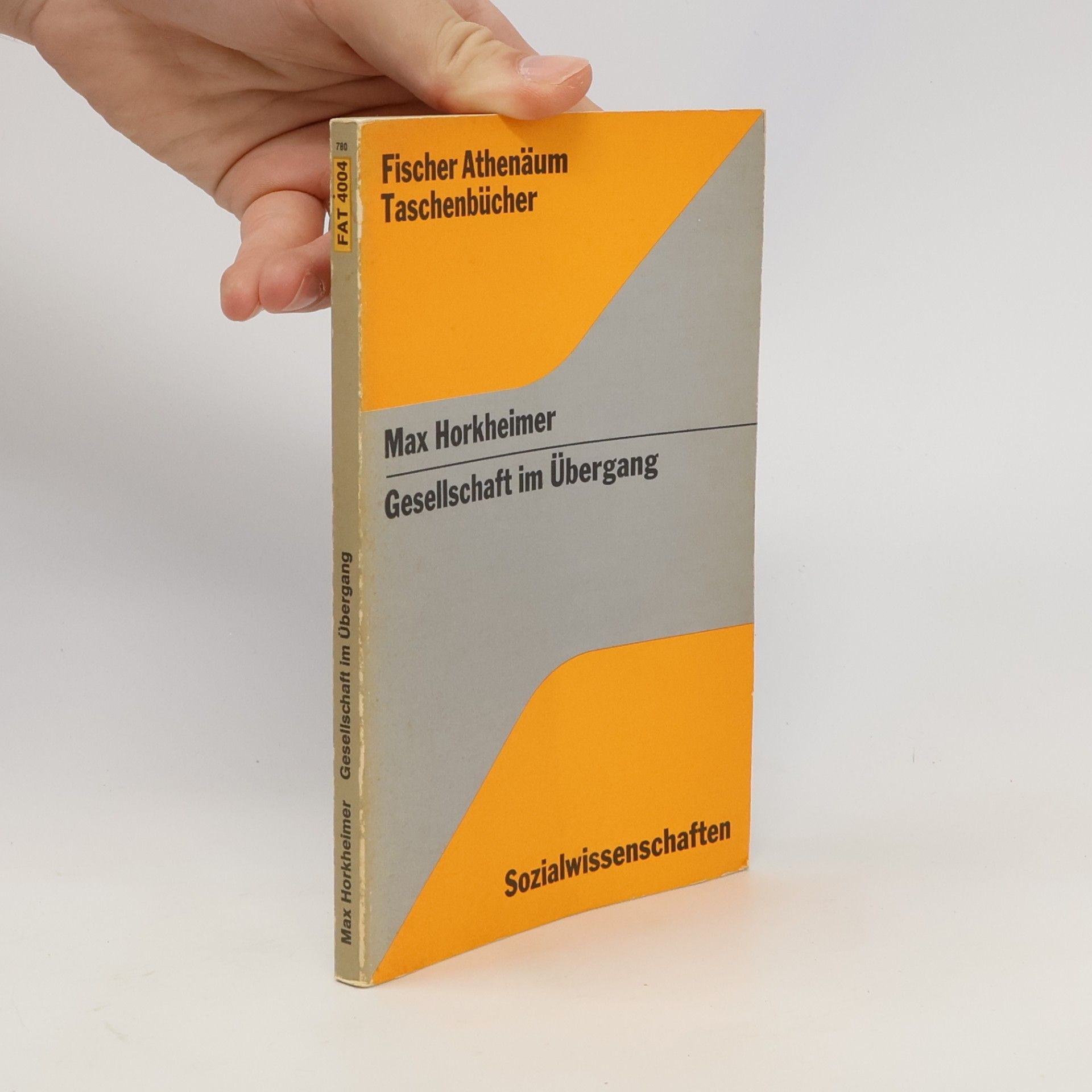 Max Horkheimer Gesellschaft im Übergang
