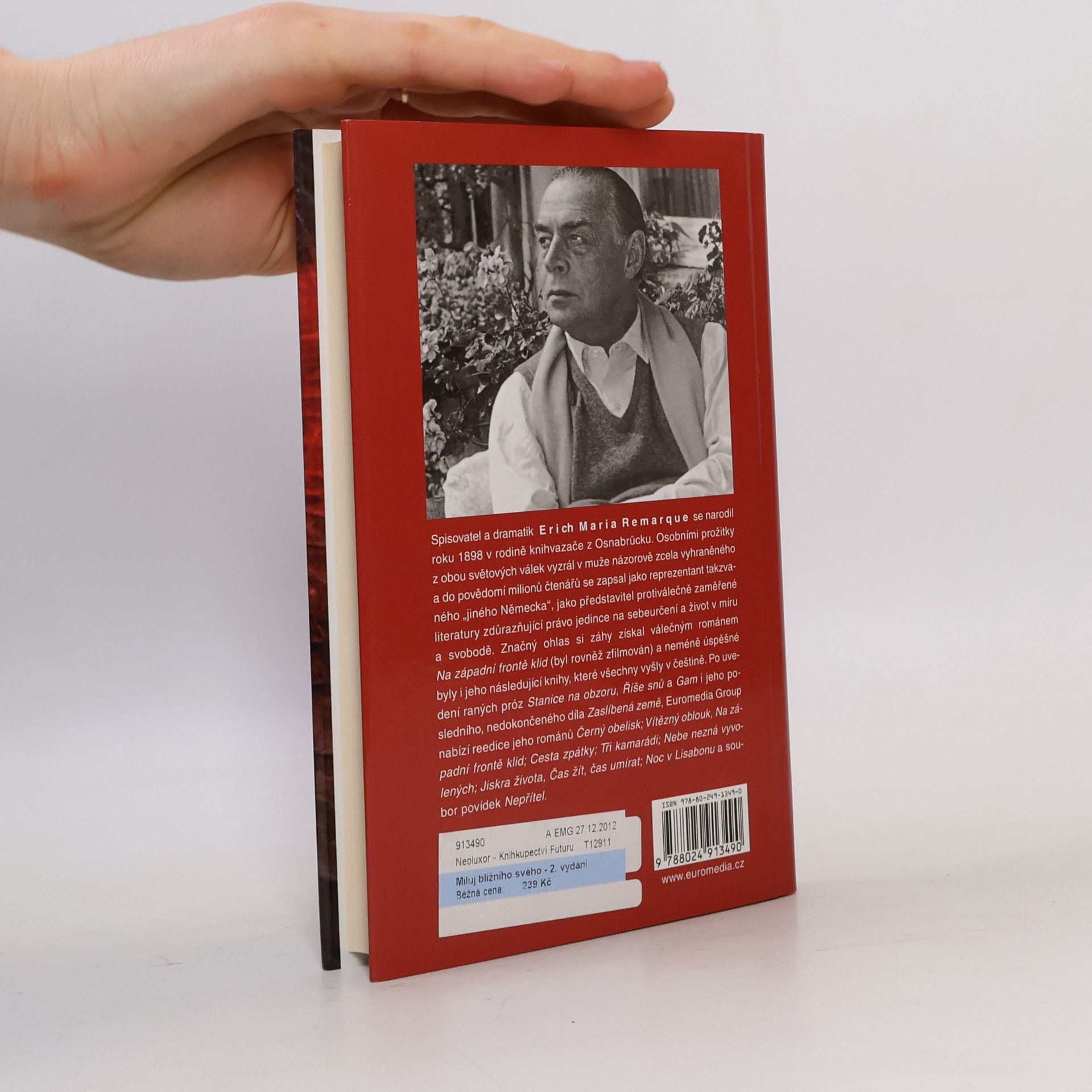 Erich Maria Remarque Miluj bližního svého