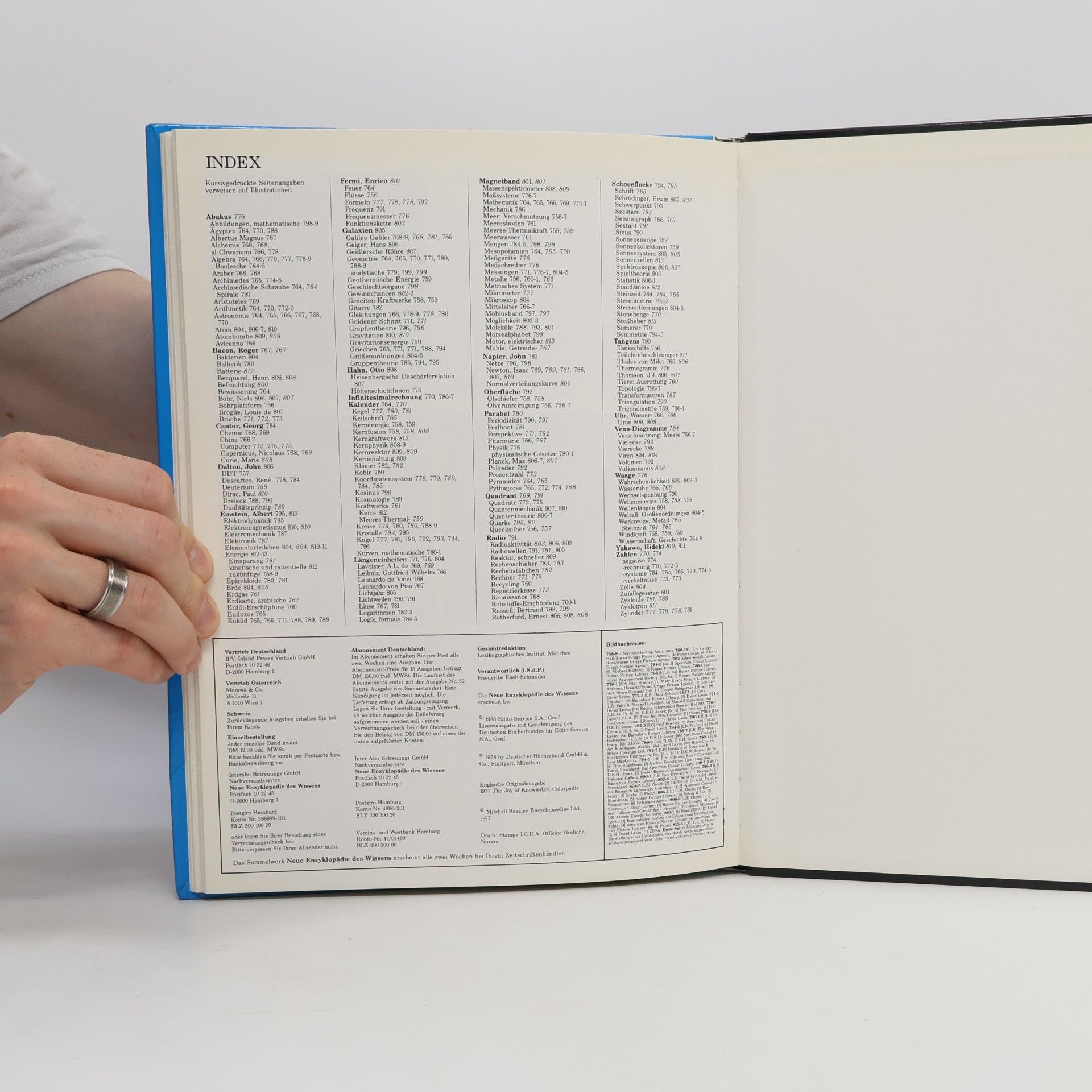 Various authors Neue Enzyklopädie des Wissens. Band 14.