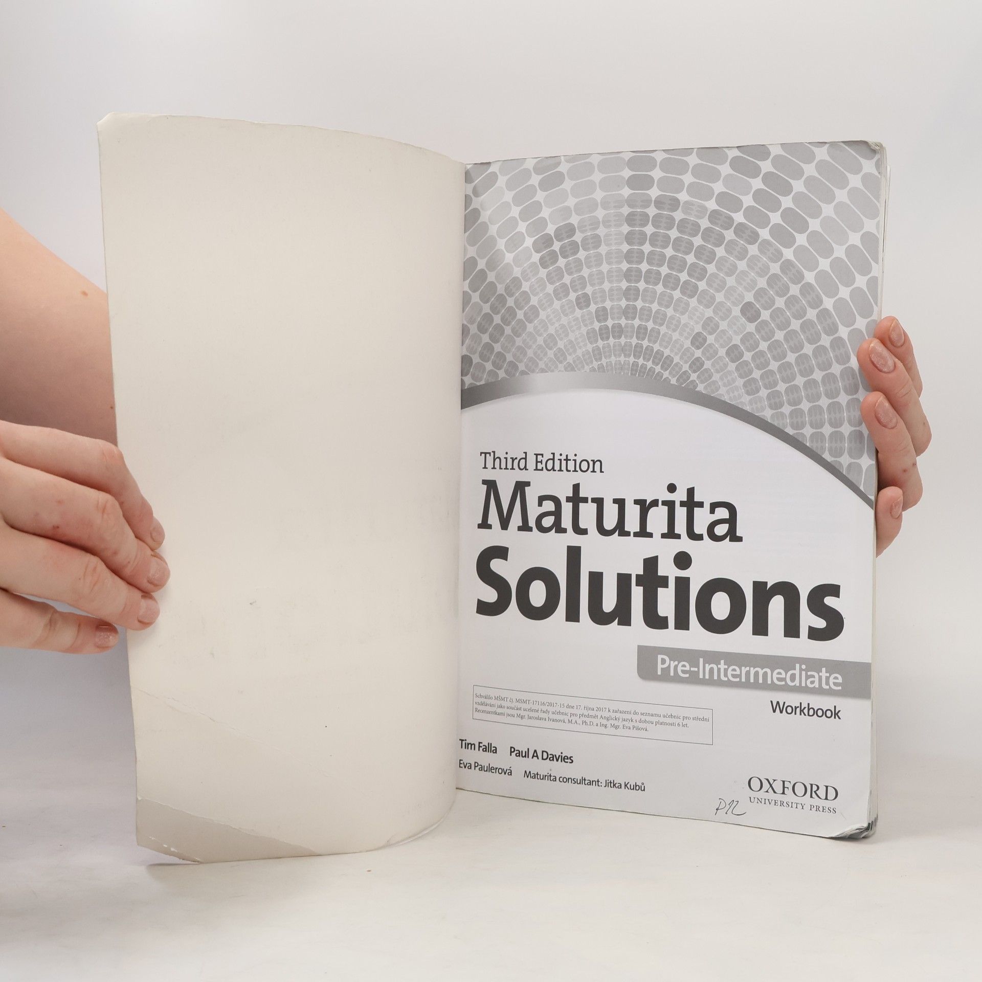 Tim Falla Maturita Solutions. Pre-Intermediate. Workbook