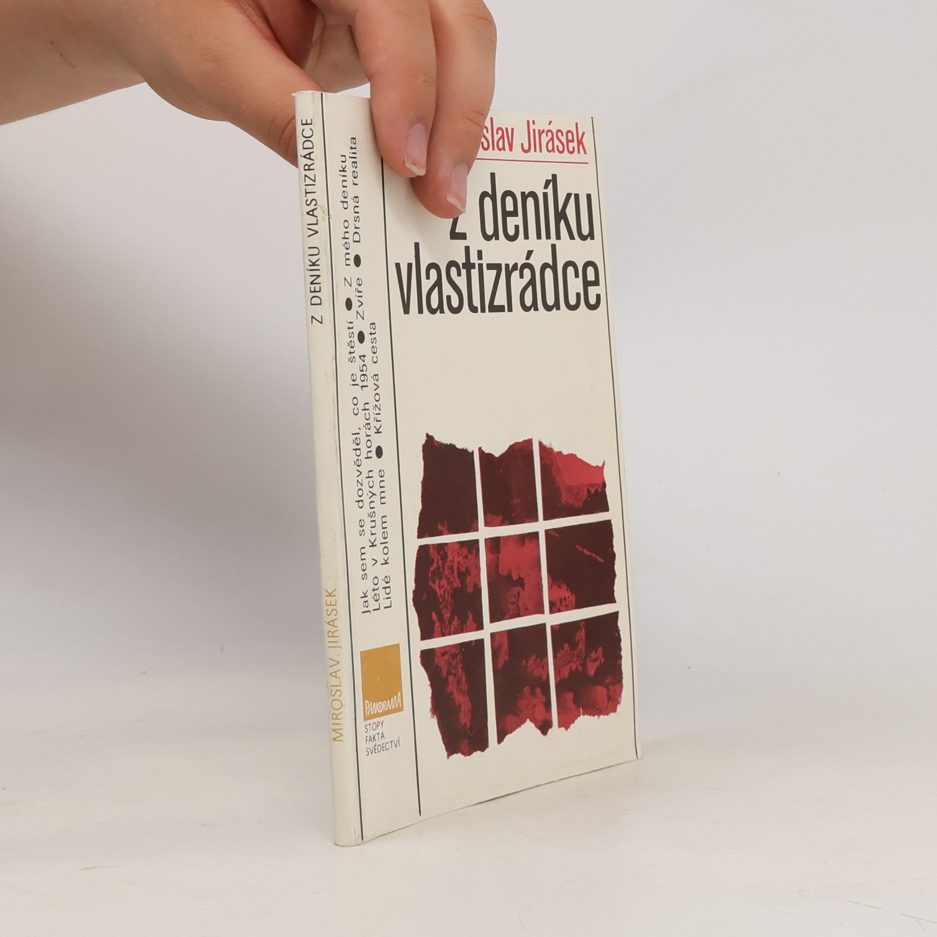 Miroslav Jirásek Z deníku vlastizrádce
