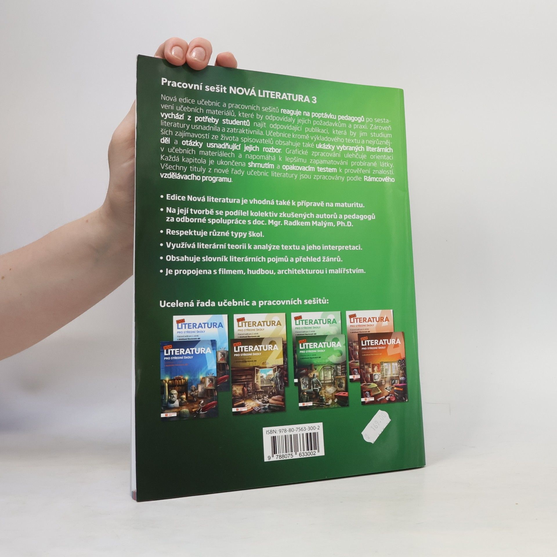 Kolektiv autorů Nová literatura 3 : pracovní sešit pro 3. ročník SŠ