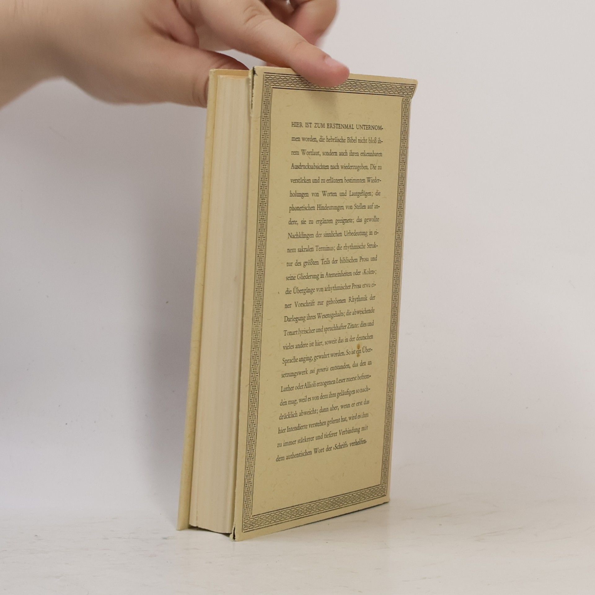 Franz Rosenzweig Die fünf Bücher der Weisung