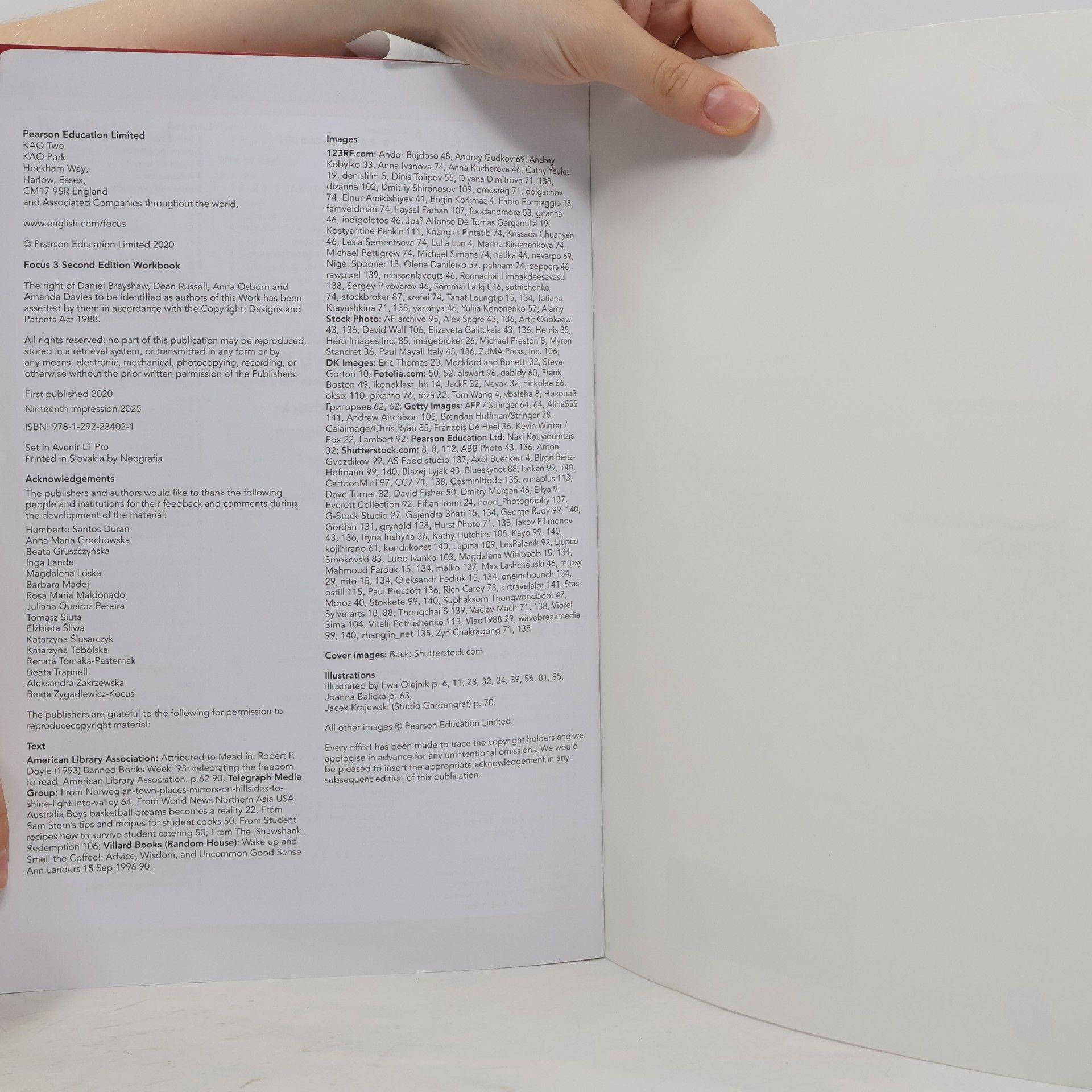 Collectif d'auteurs Focus 3. Workbook