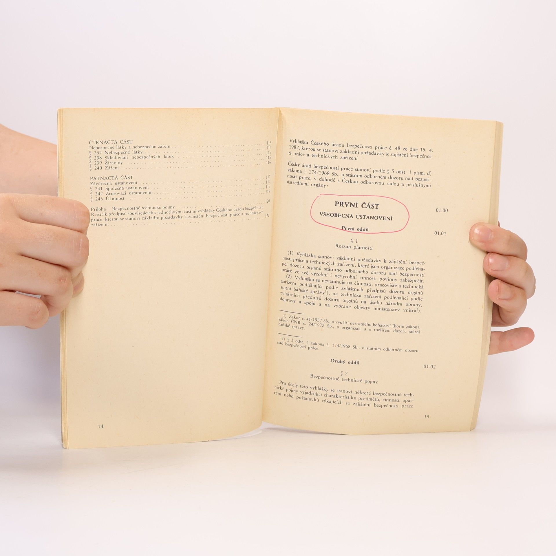 Various authors Základní požadavky k zajištění bezpečnosti práce a technických zařízení
