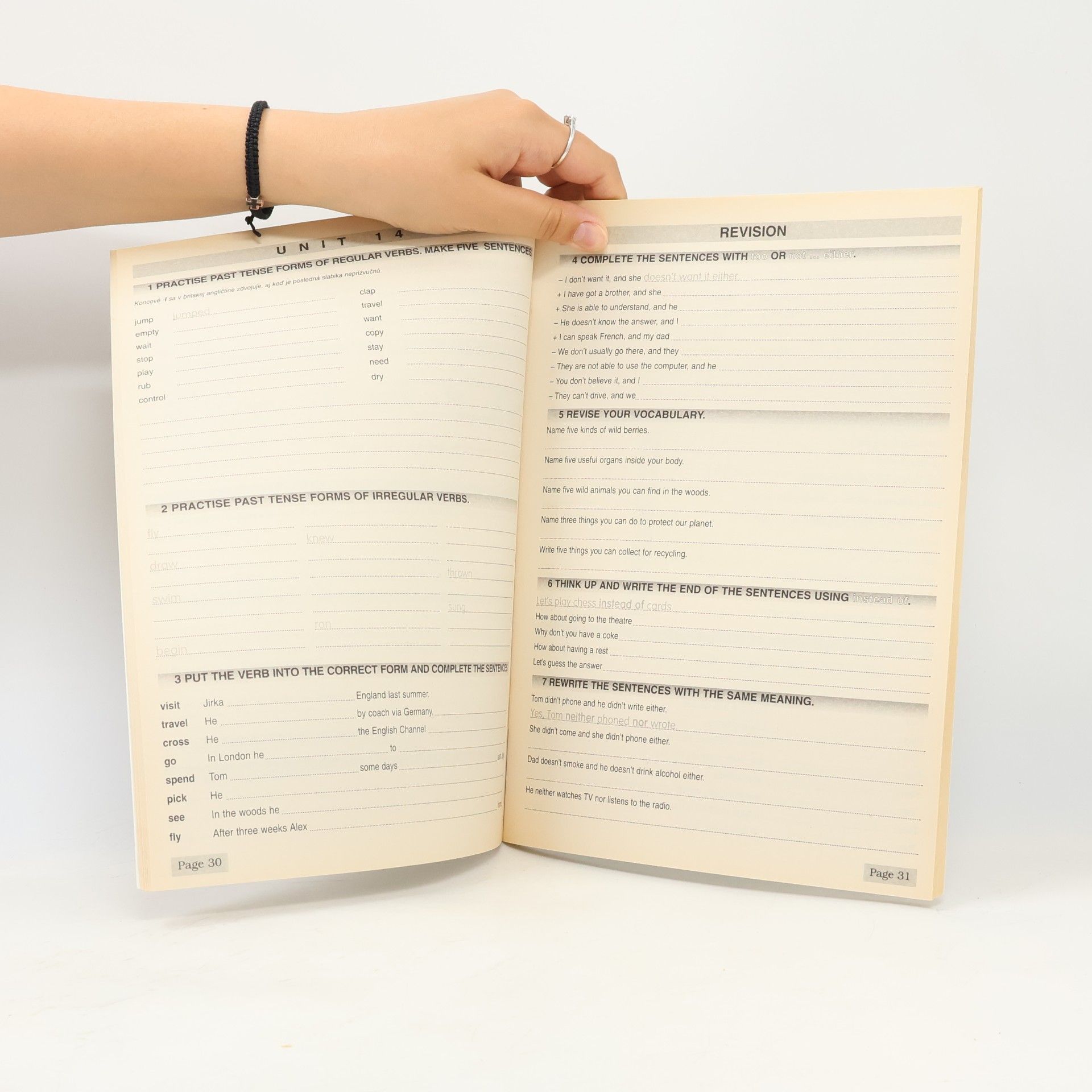 Marie Zahálková Angličtina pre siedmakov Workbook