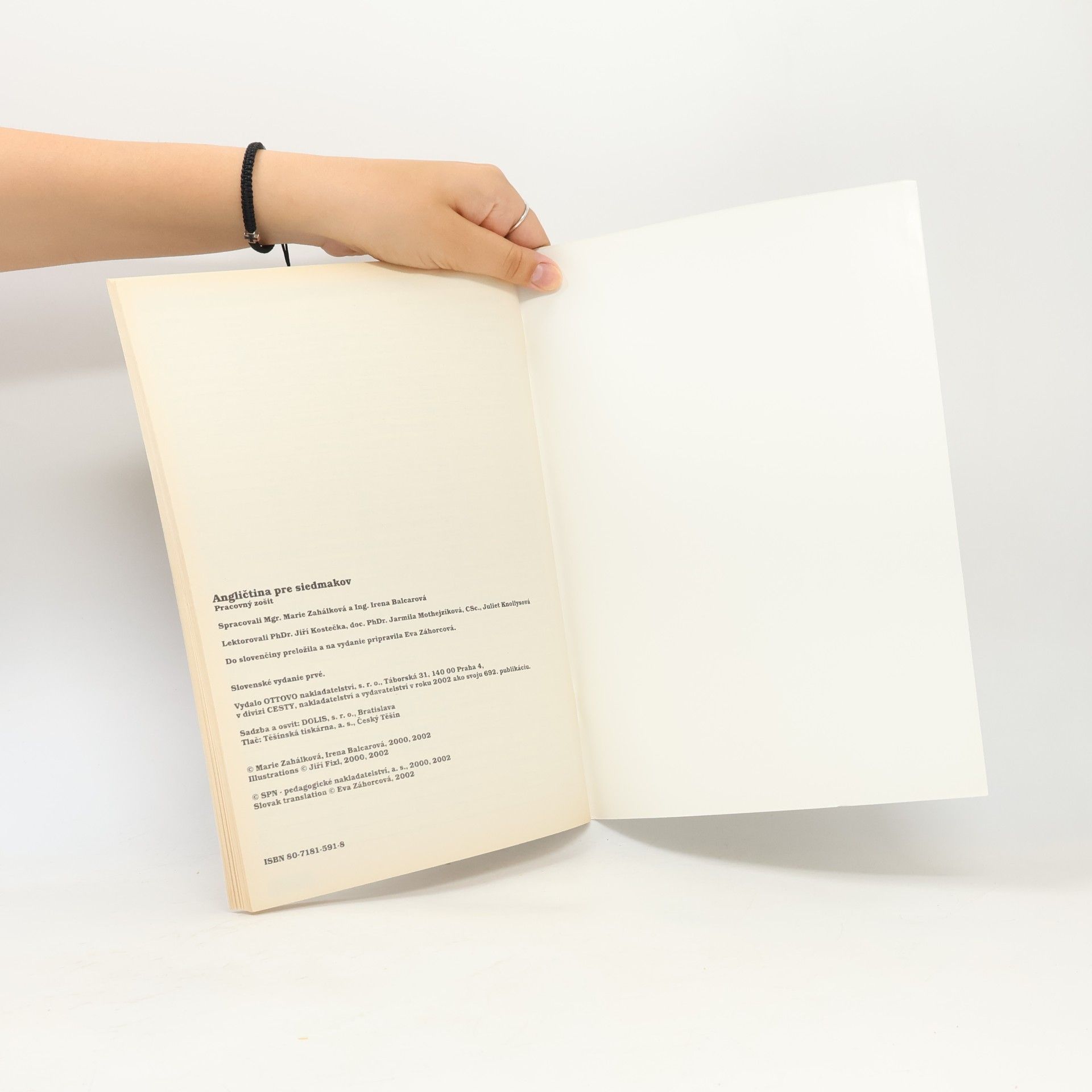 Marie Zahálková Angličtina pre siedmakov Workbook