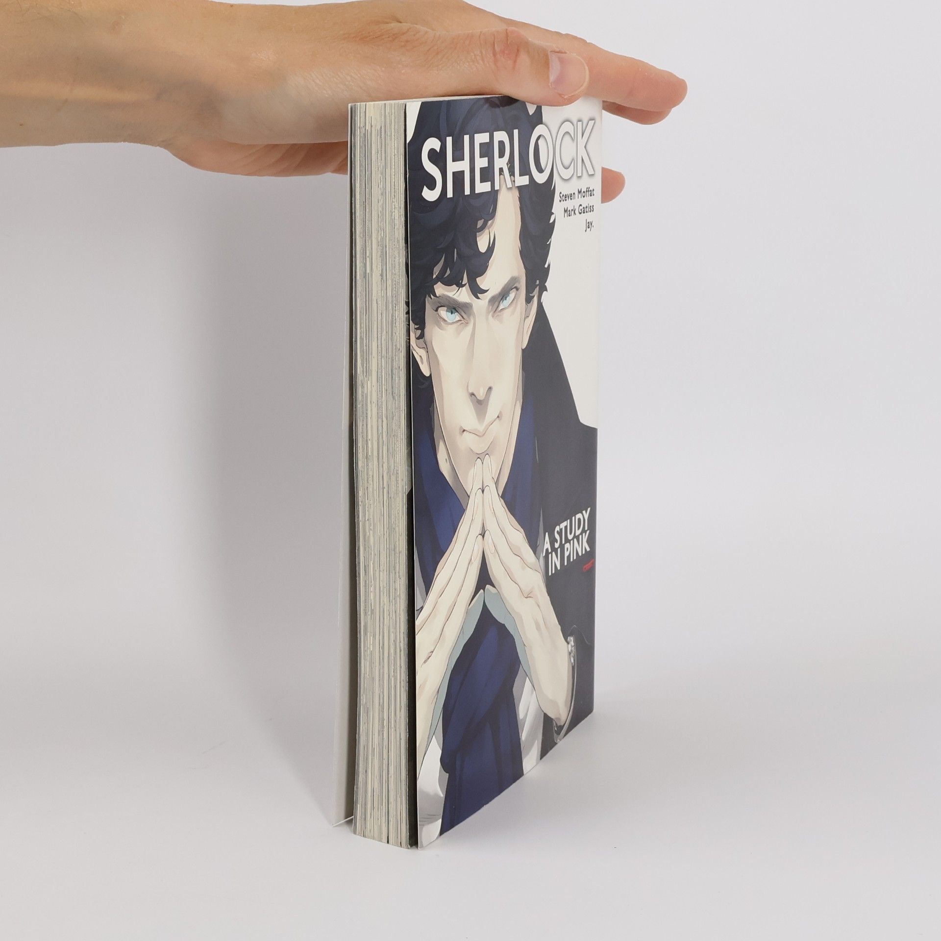 Steven Moffat Sherlock. A study in pink