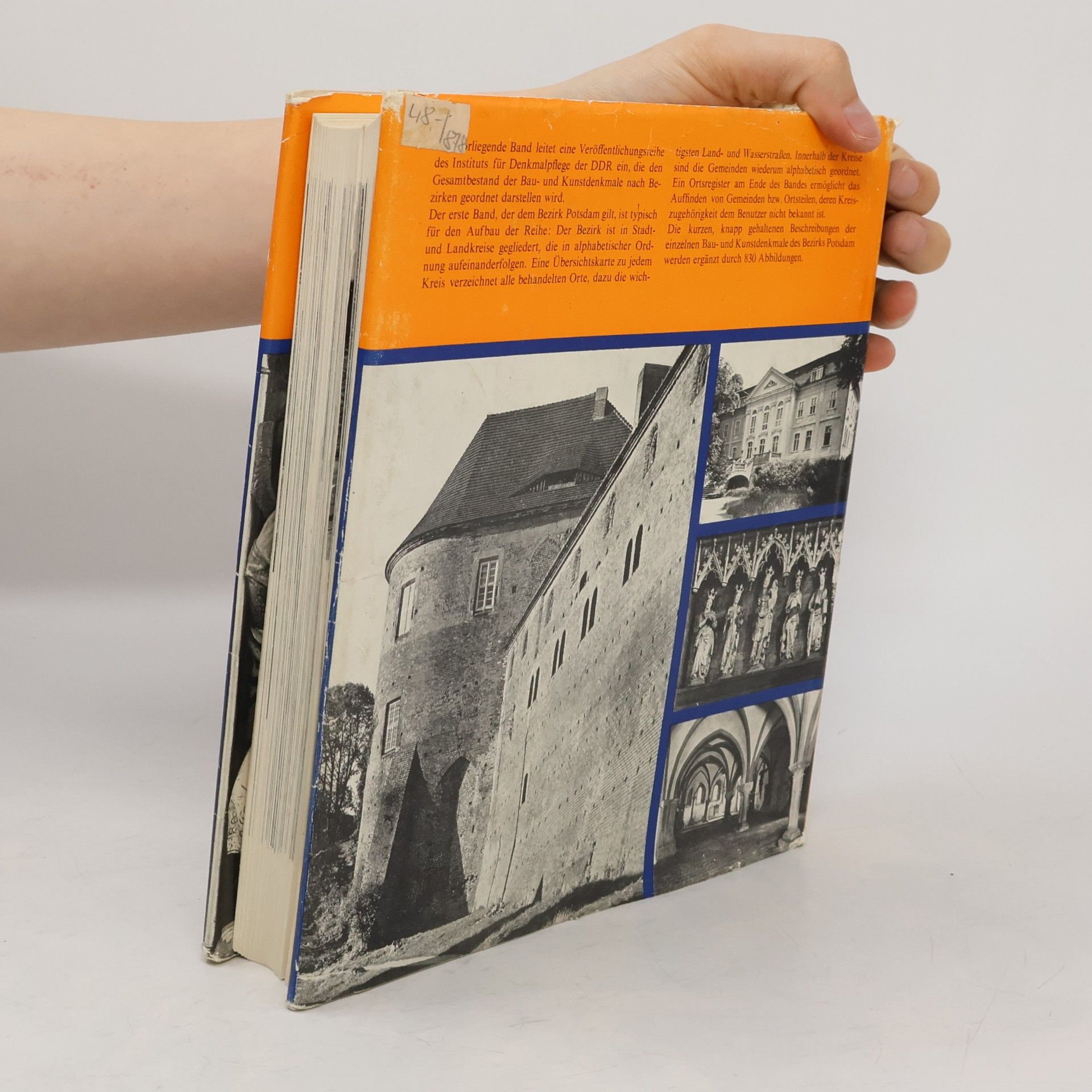 Autorenkollektiv Die Bau und Kunstdenkmale in der DDR. Bezirk Potsdam