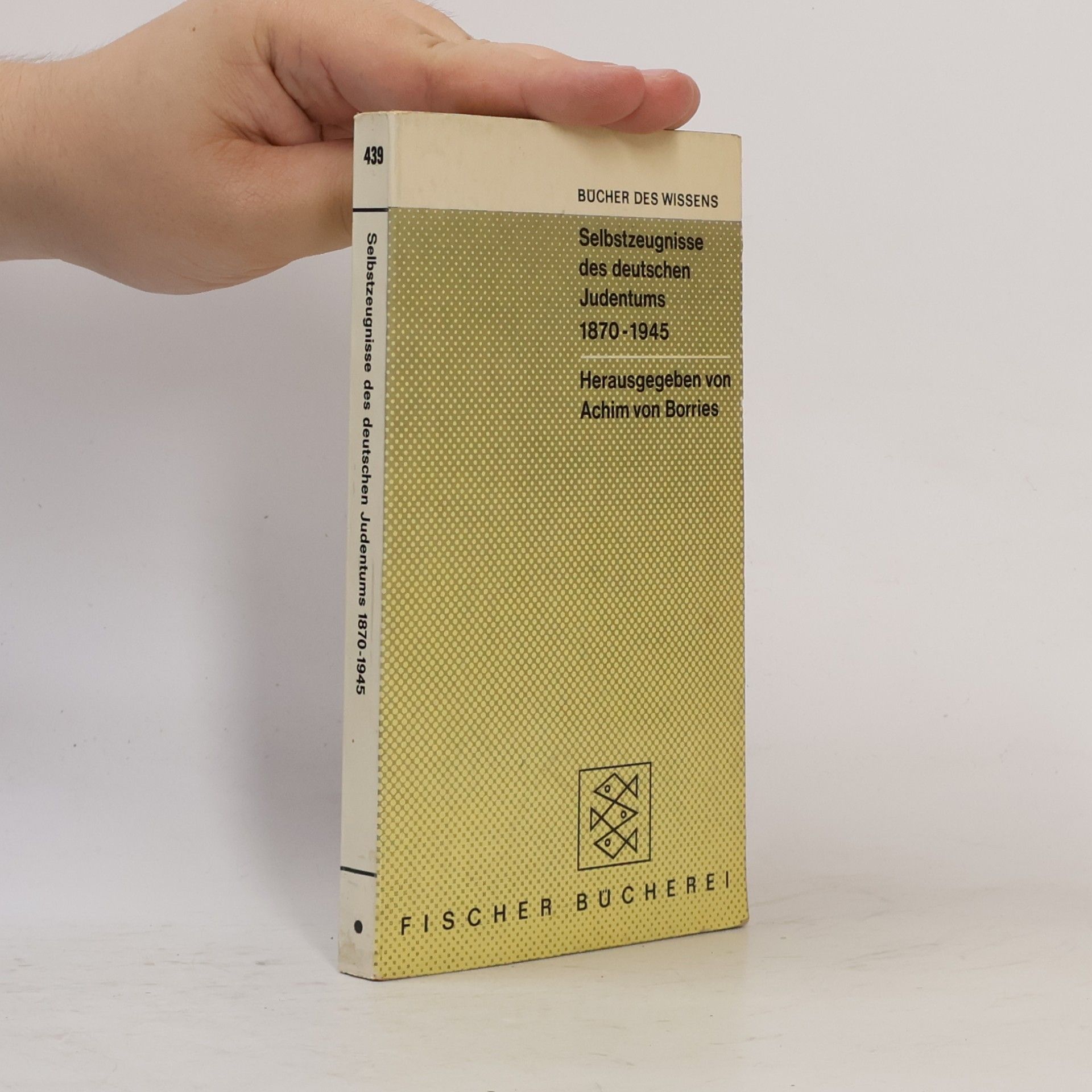 Selbstzeugnisse des deutschen Judentums 1870-1945