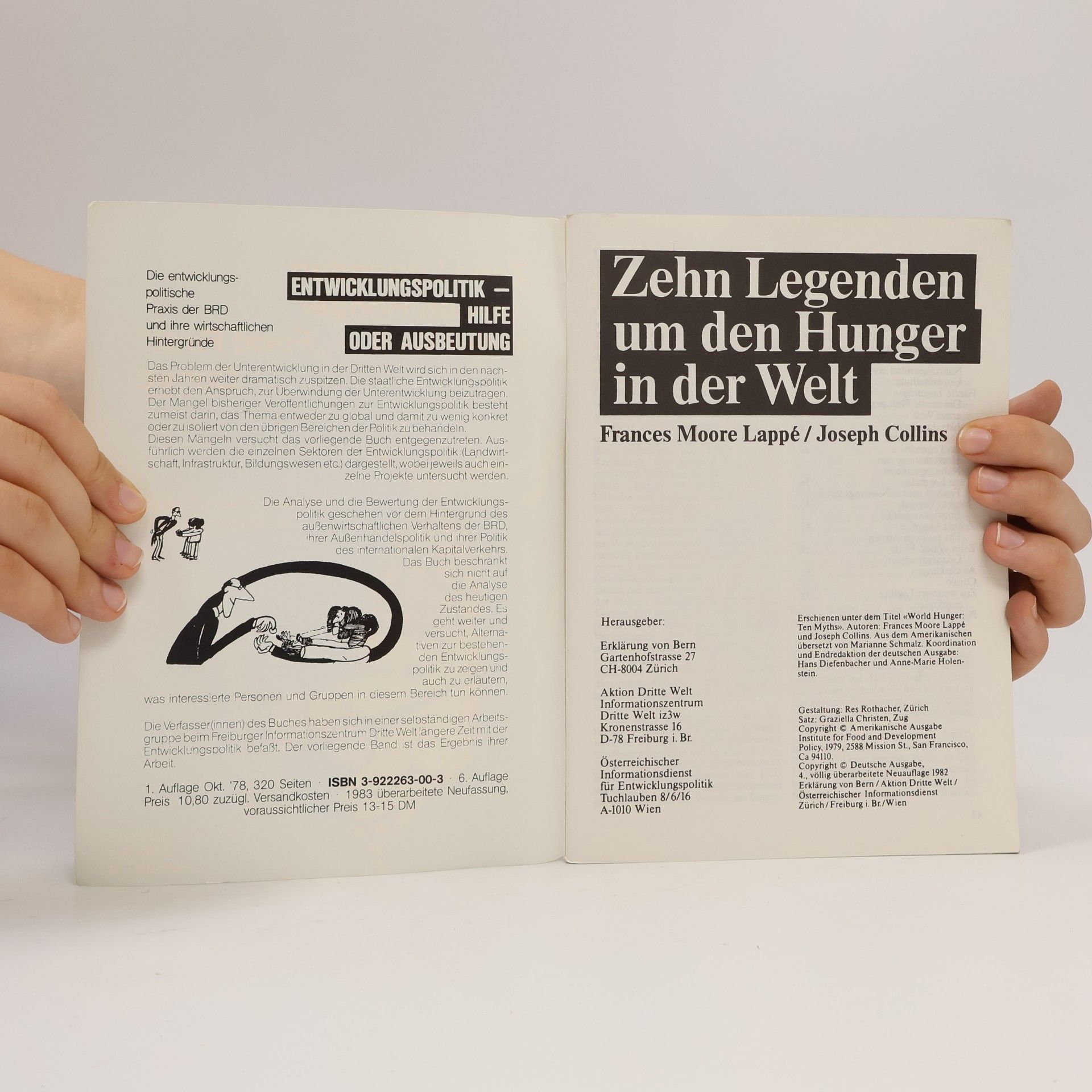 Frances Moore Lappé Zehn Legenden um den Hunger in der Welt – „Food First“ Comic