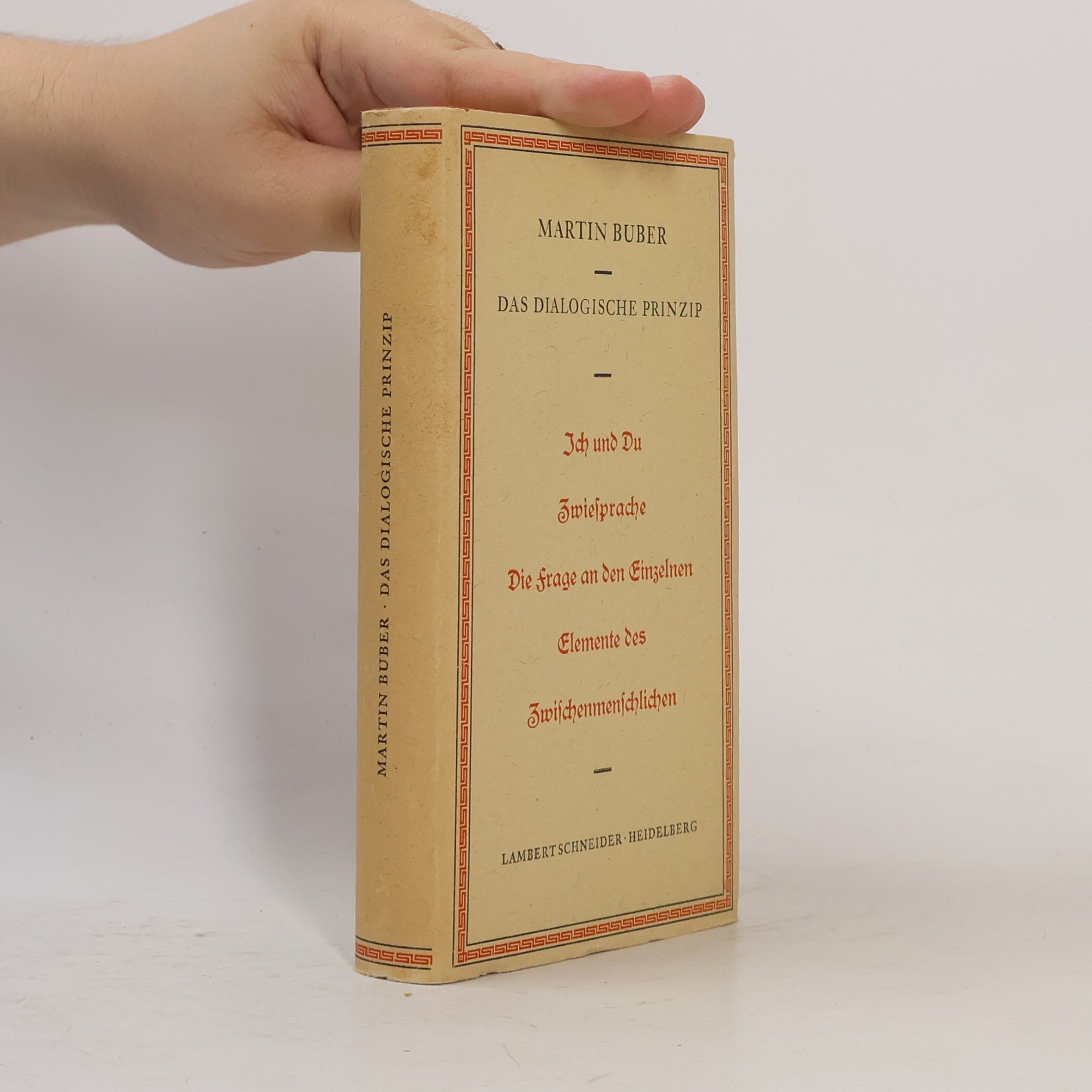 Martin Buber Das dialogische Prinzip