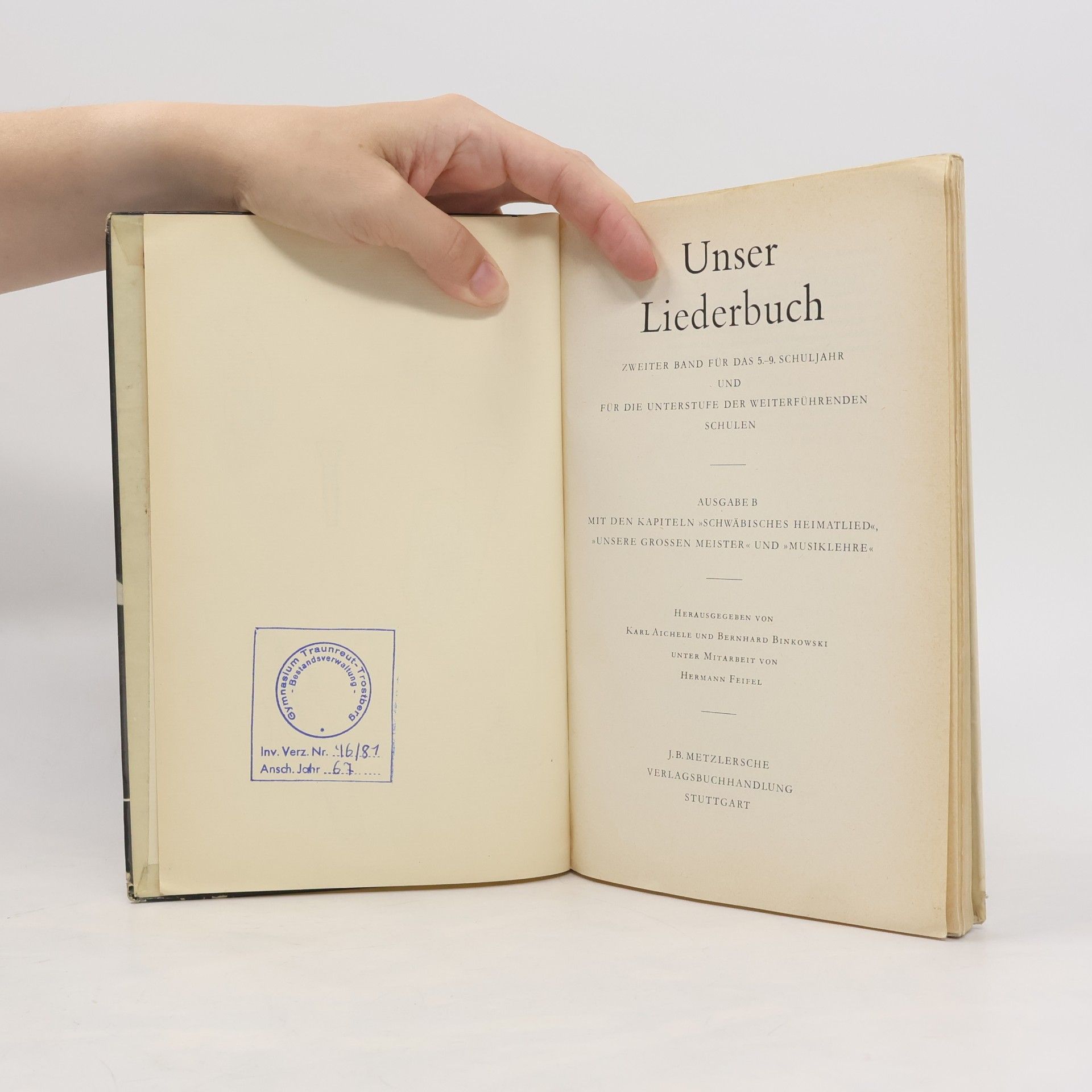 Autorenkollektiv Unser Liederbuch. Band 2 B