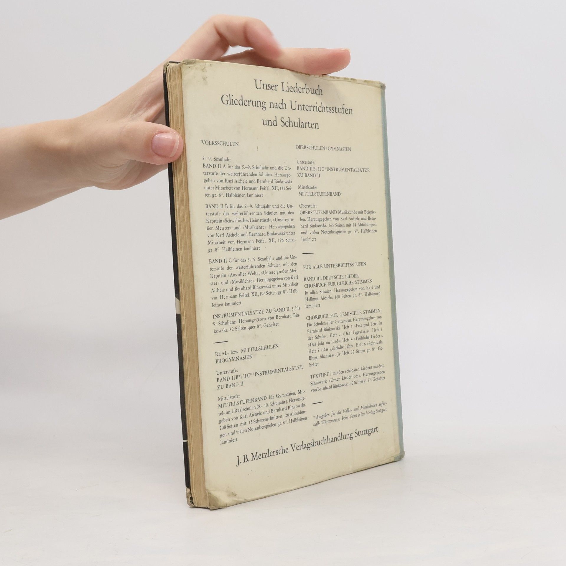 Autorenkollektiv Unser Liederbuch. Band 2 B