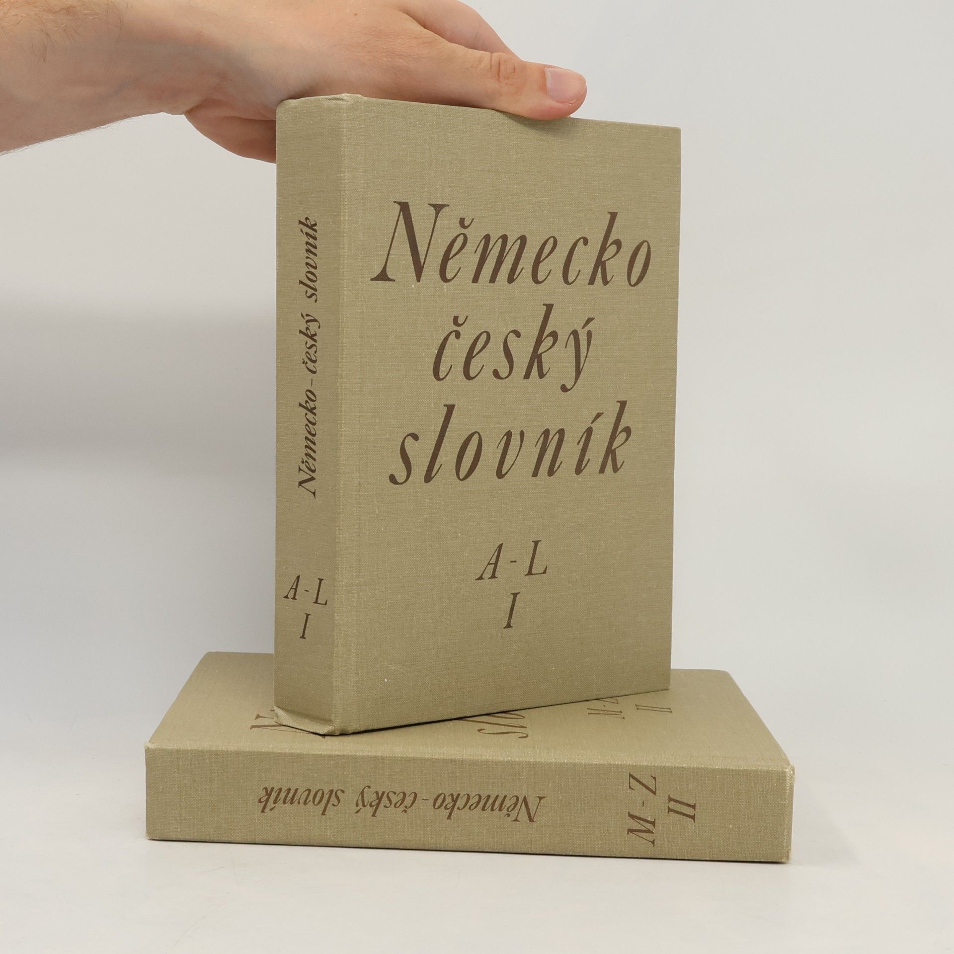 Autorenkollektiv Německo-český slovník I-II. A-L, M-Z