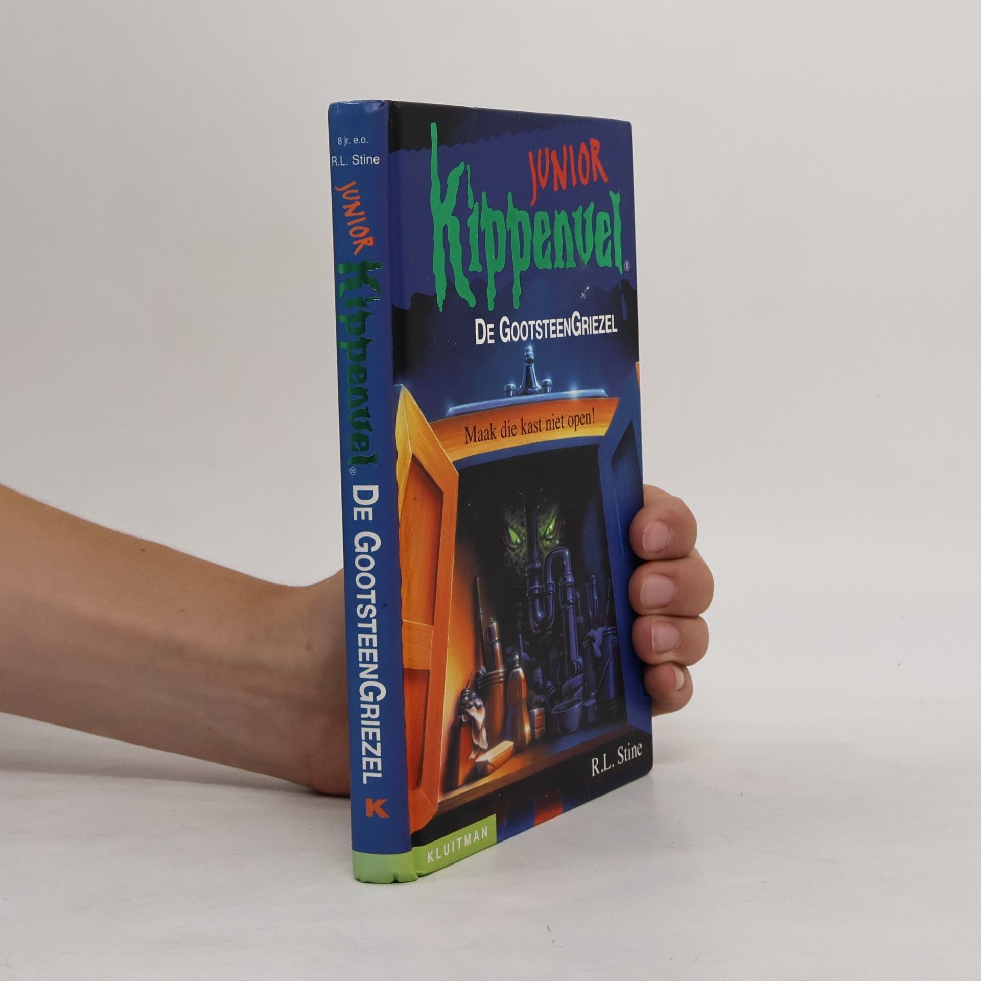 R. L. Stine Kippenvel Junior. De gootsteengriezel