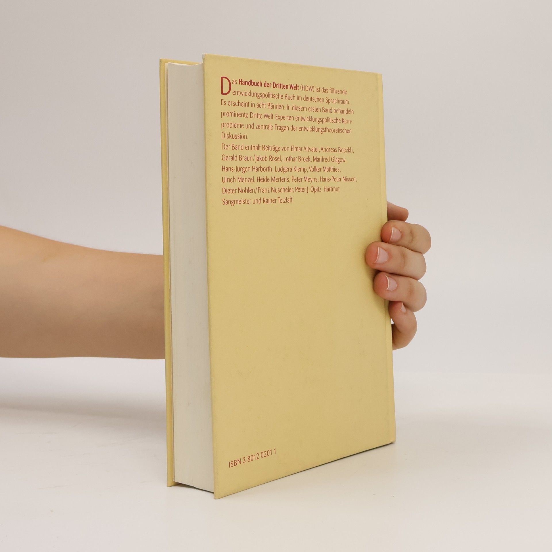 Dieter Nohlen Handbuch der Dritten Welt. 1, Grundprobleme, Theorien, Strategien
