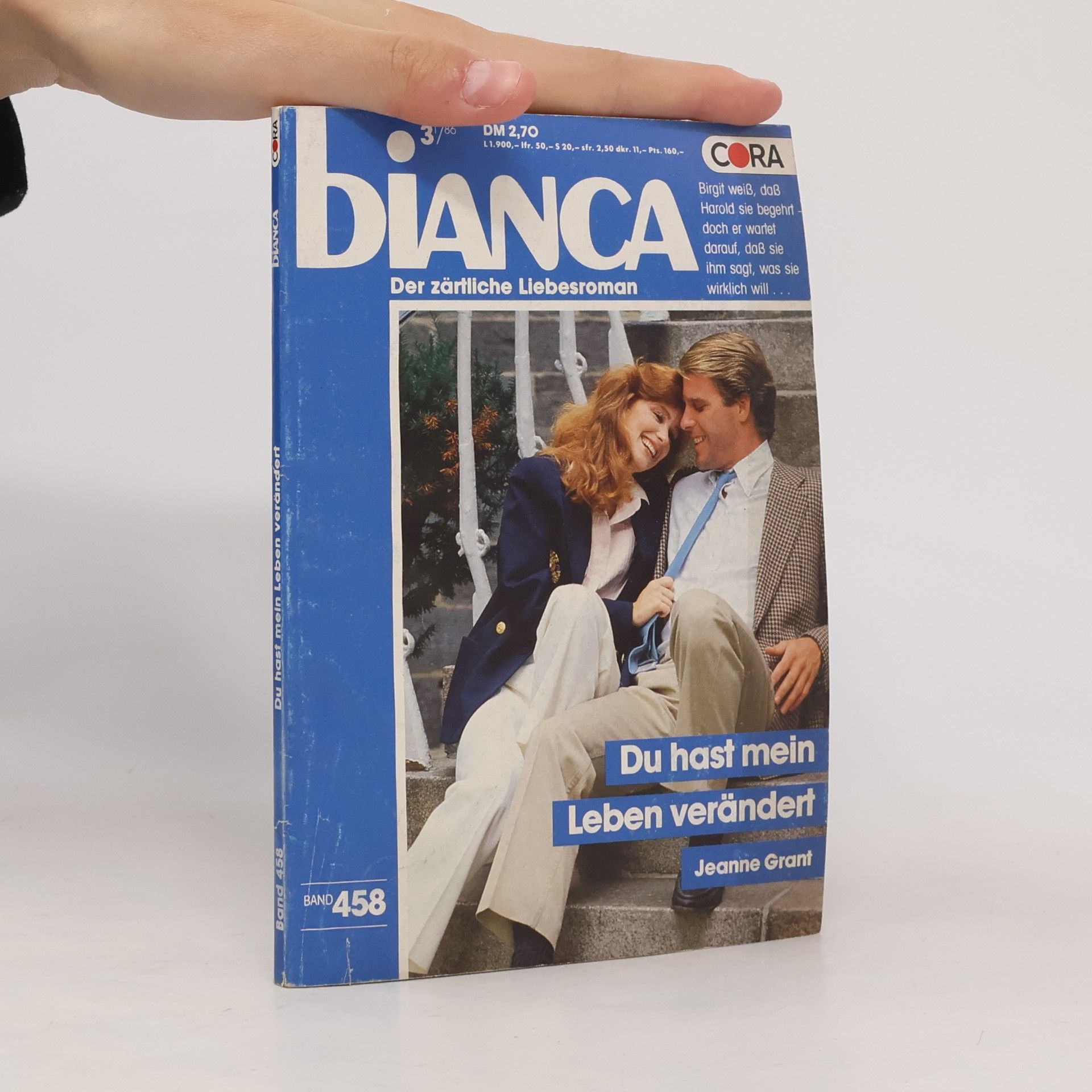 Jeanne Grant Bianca. Band 458