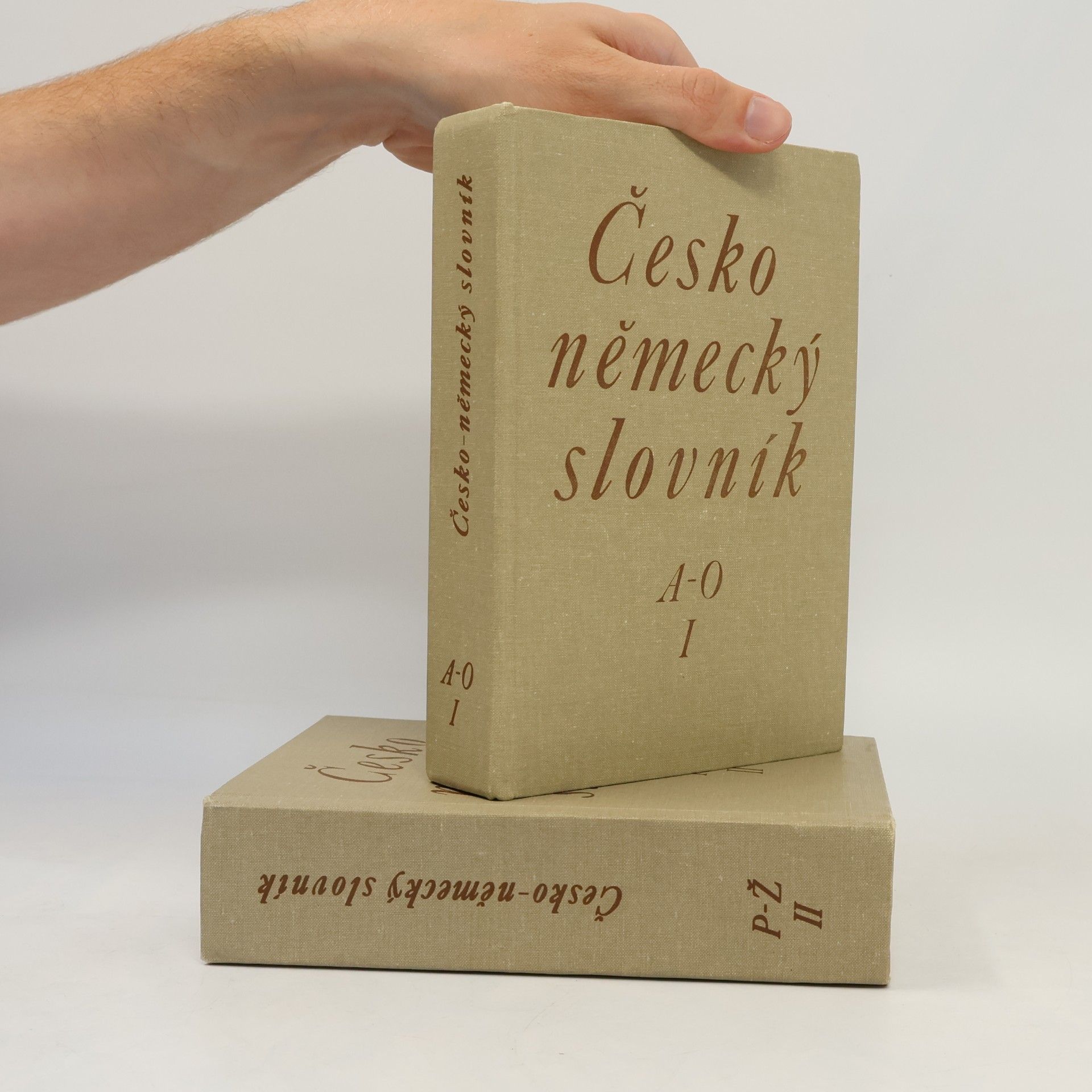 Hugo Siebenschein Česko-německý slovník I.-II.