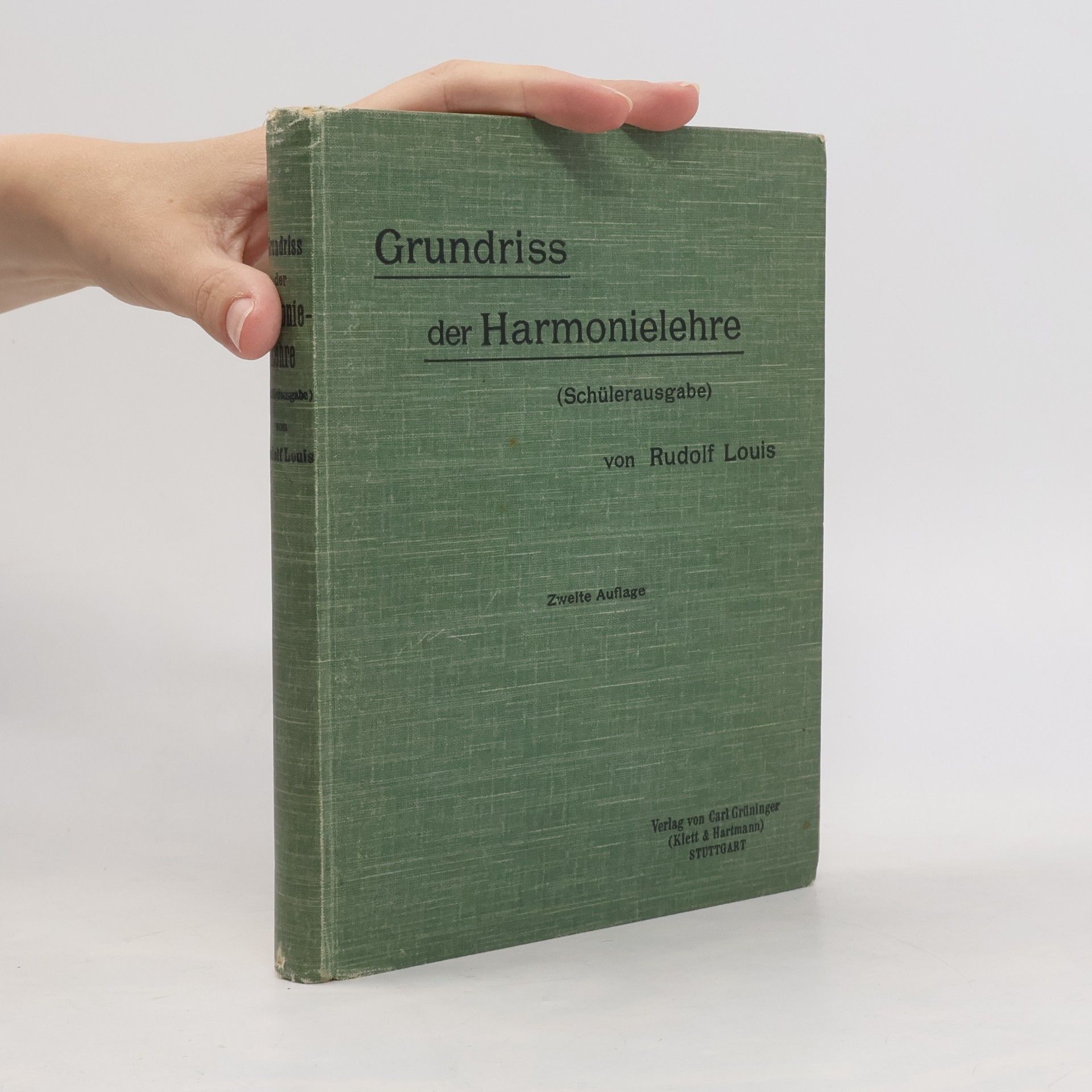 Rudolf Louis Grundriss der Harmonielehre