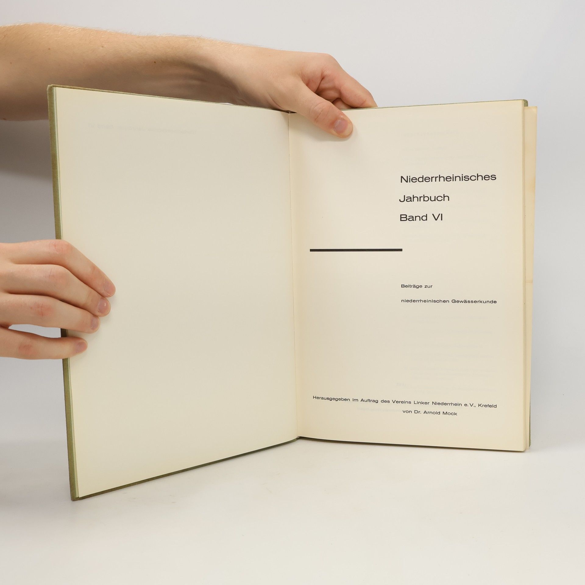 Autorenkollektiv Niederrheinisches Jahrbuch, Band VII.