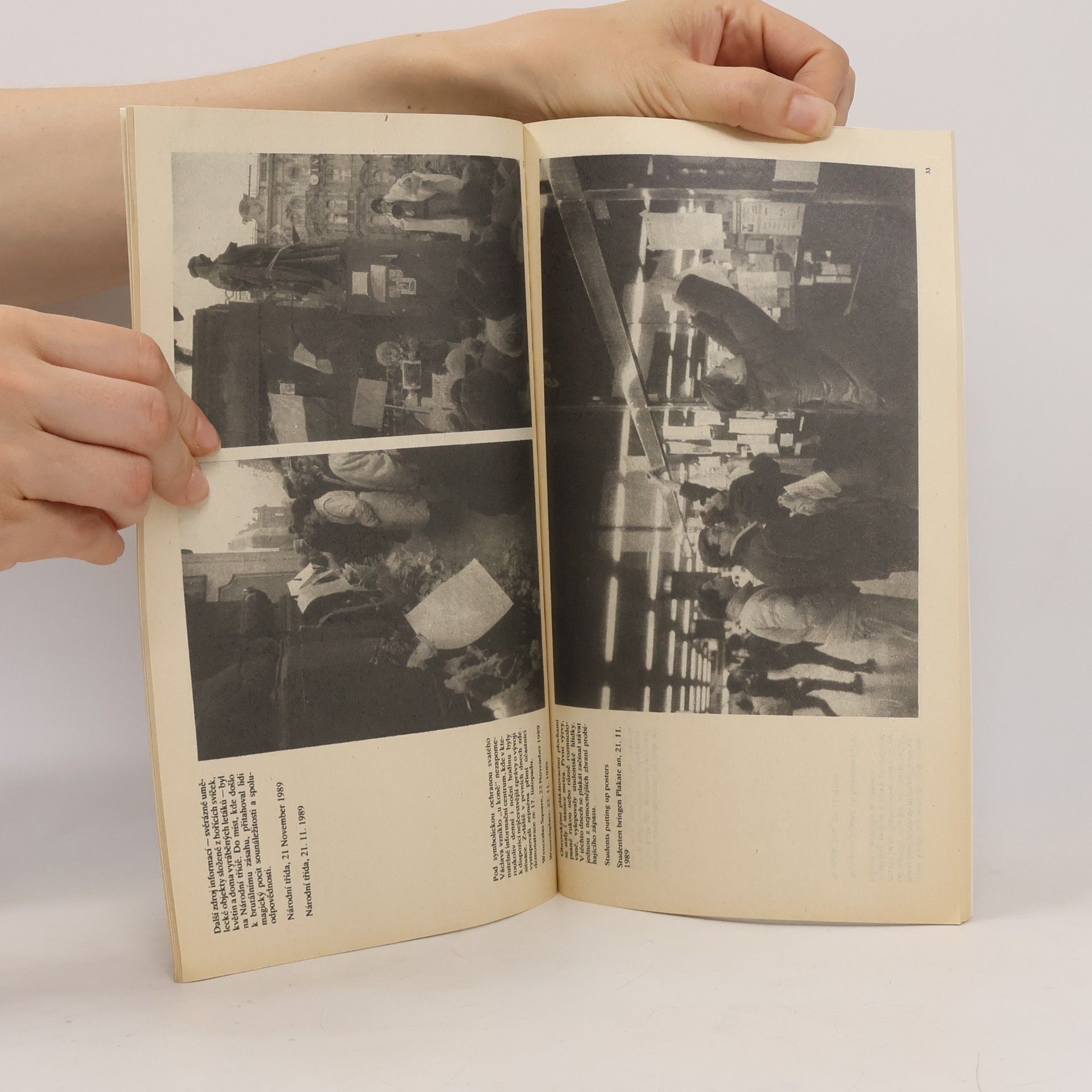 Collectif d'auteurs Svědectví pražských zdí: 17.11.-17.12.1989