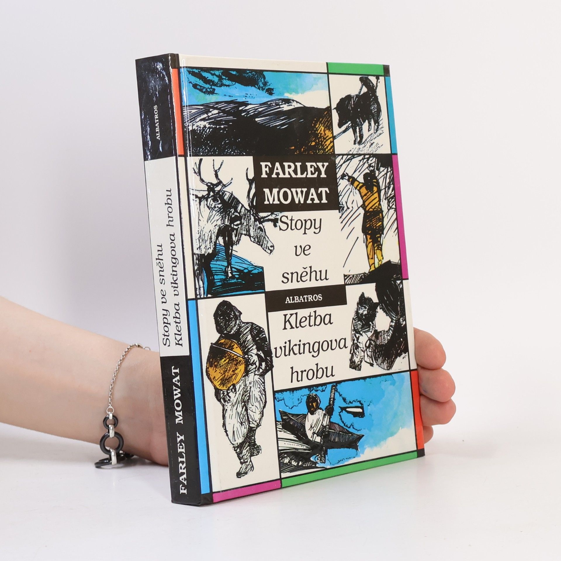 Farley Mowat Stopy ve sněhu. Kletba vikingova hrobu
