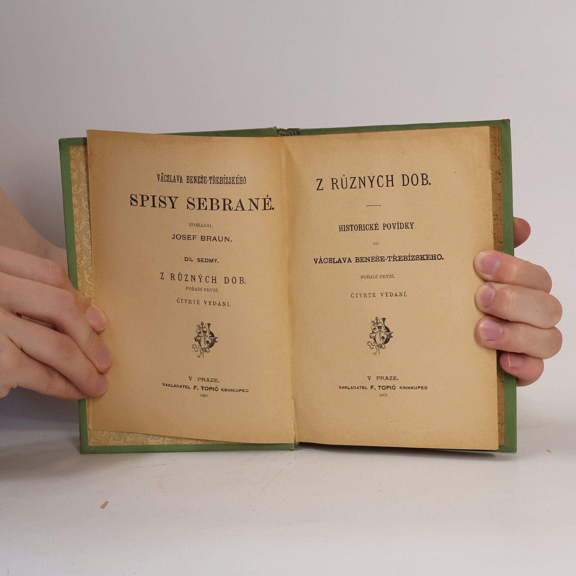 Václav Beneš Třebízský Sebrané spisy Václava Beneše Třebízského. Z různých dob 1