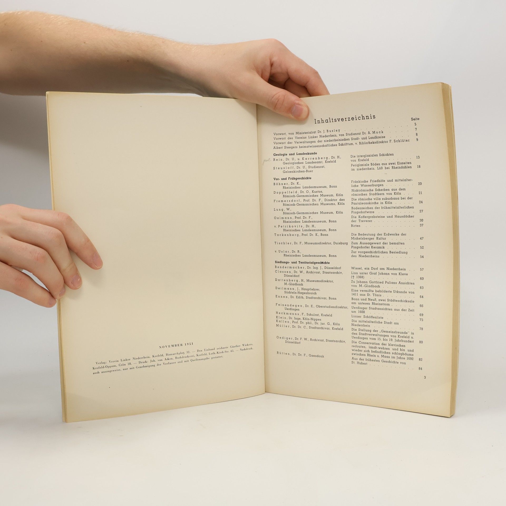 AA.VV. NiederRheinisches Jahrbuch