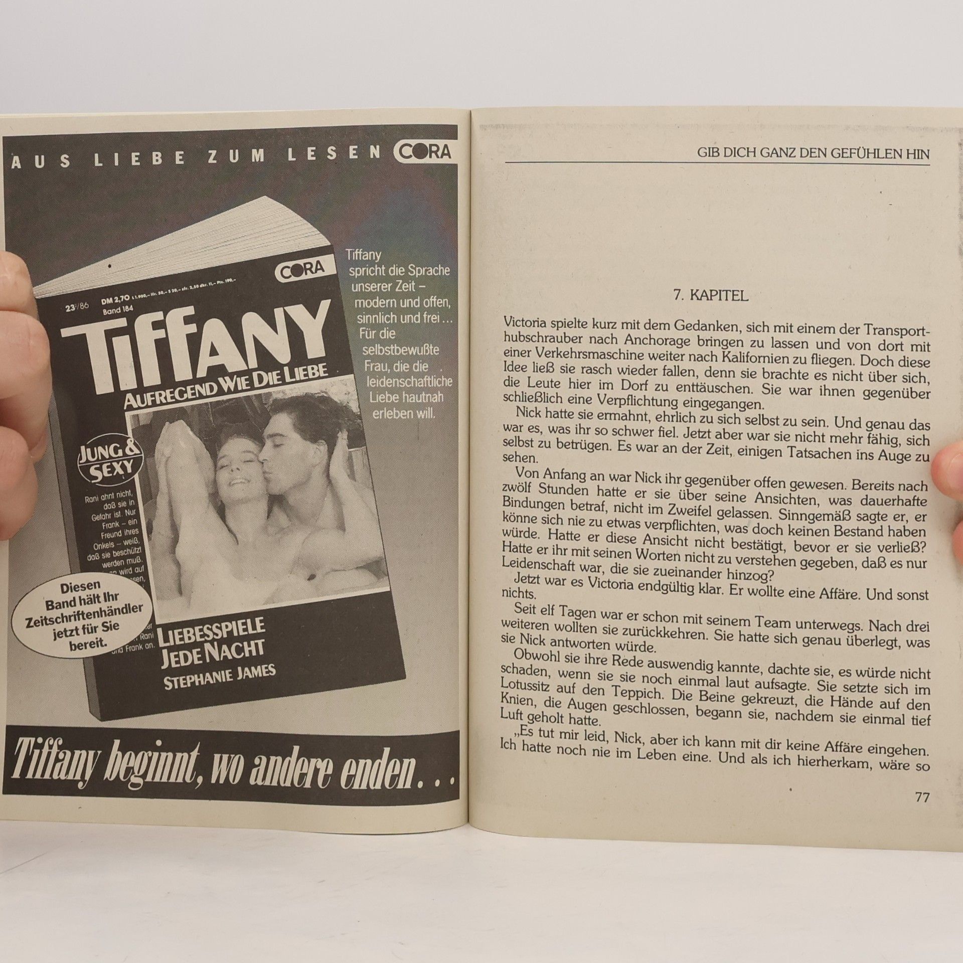 Christine Flynn Tiffany 23/86