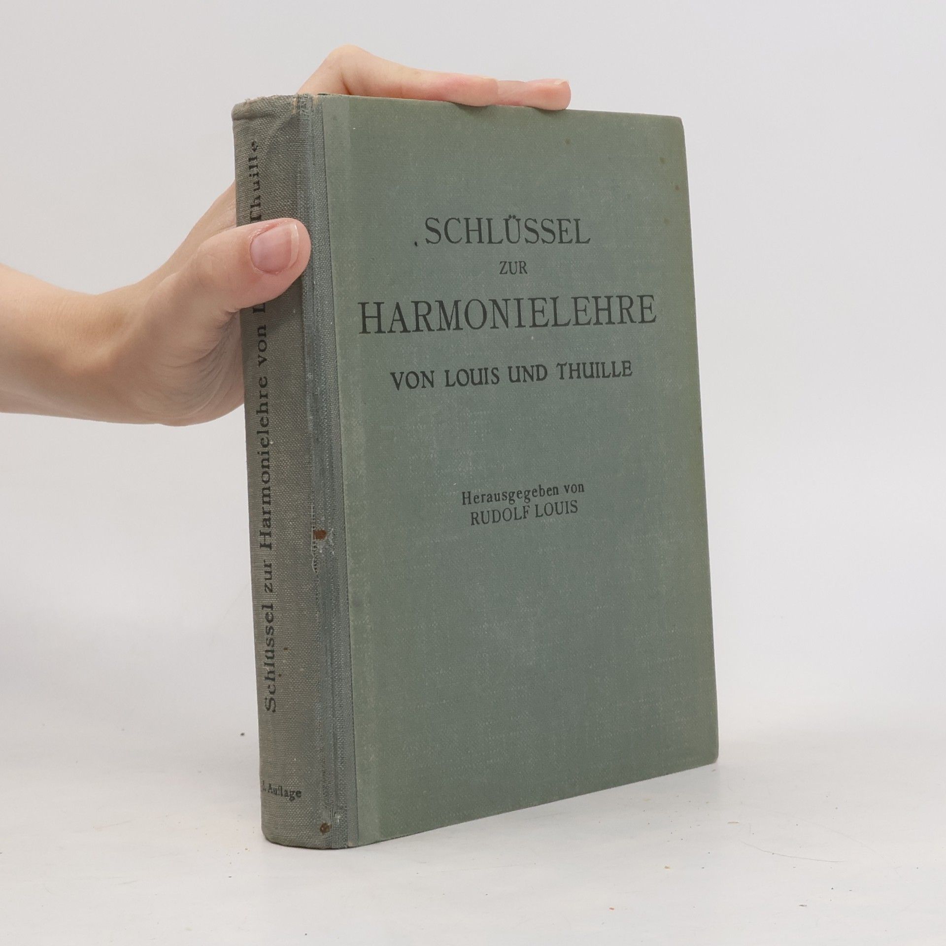 Ludwig Thuille Harmonielehre. Schlussel zur Harmonielehre