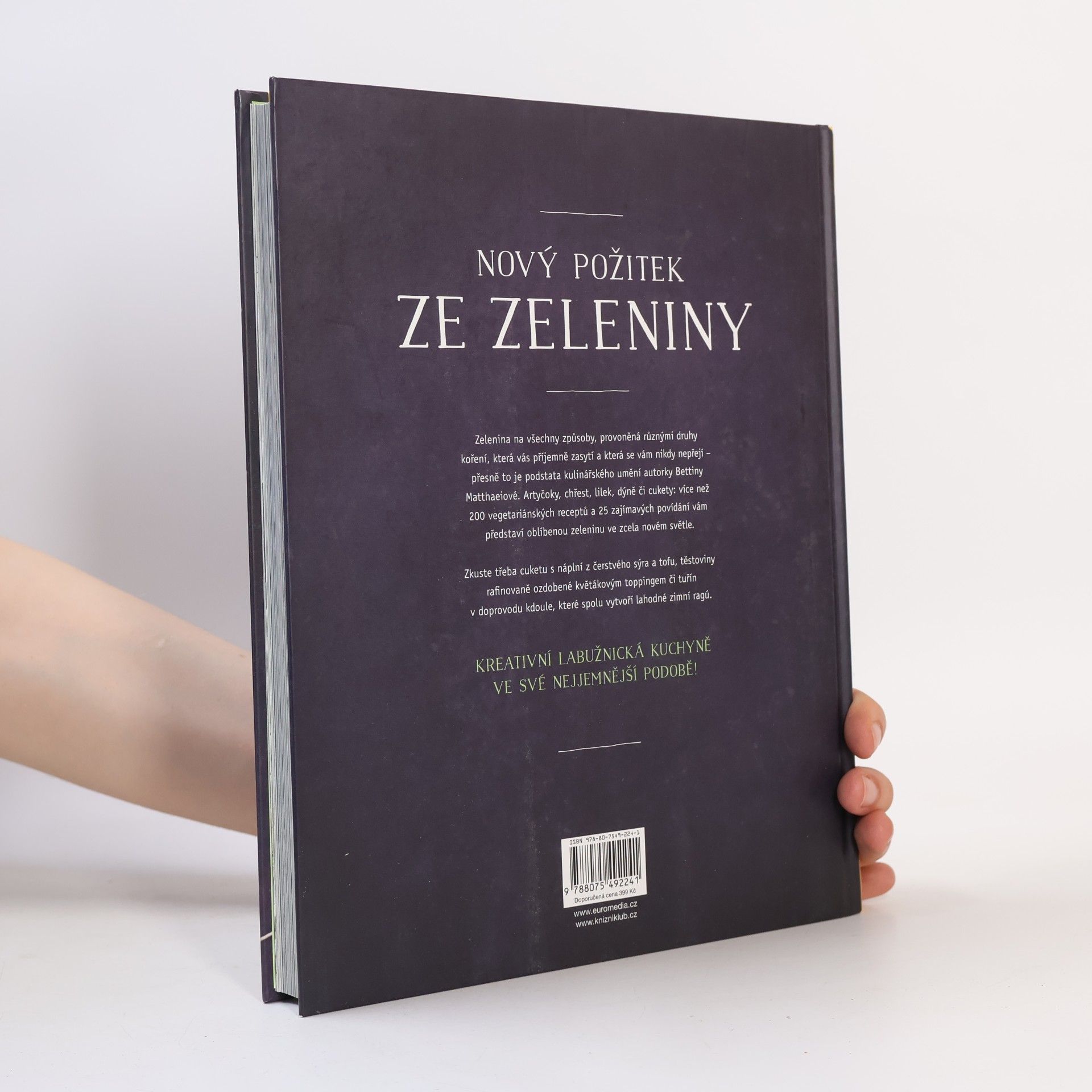 Bettina Matthaei Moderní vegetariánská kuchařka: nejlepší recepty bez masa na každý den