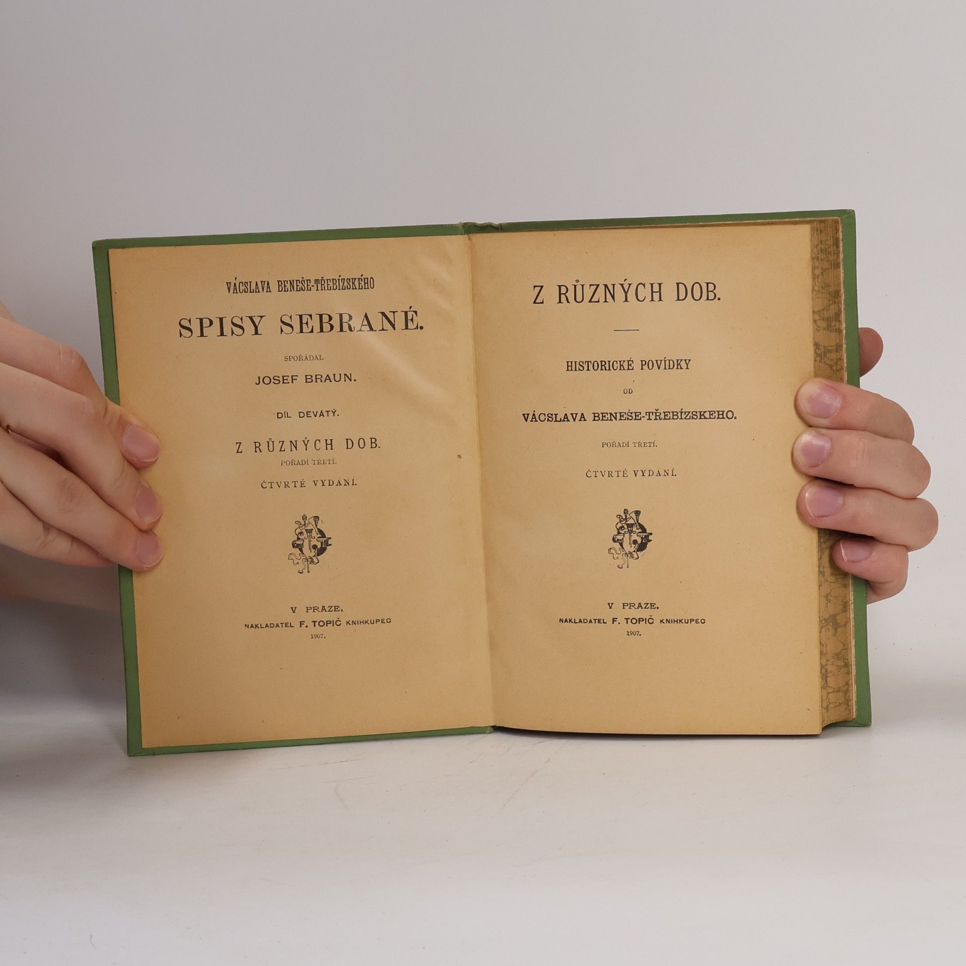 Václav Beneš Třebízský Sebrané spisy Václava Beneše Třebízského. Z různých dob 4