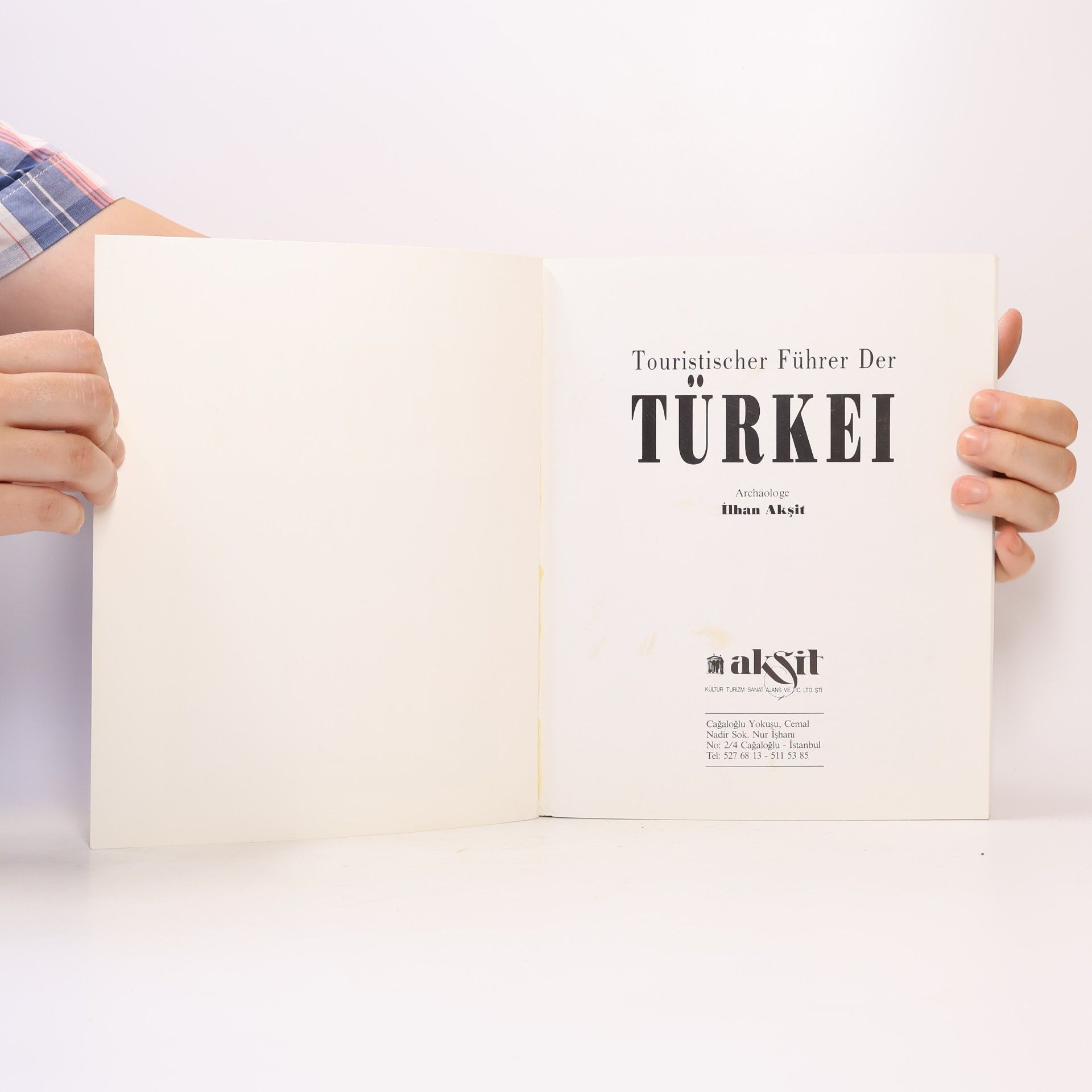 İlhan Akşit Touristischer Führer der Türkei