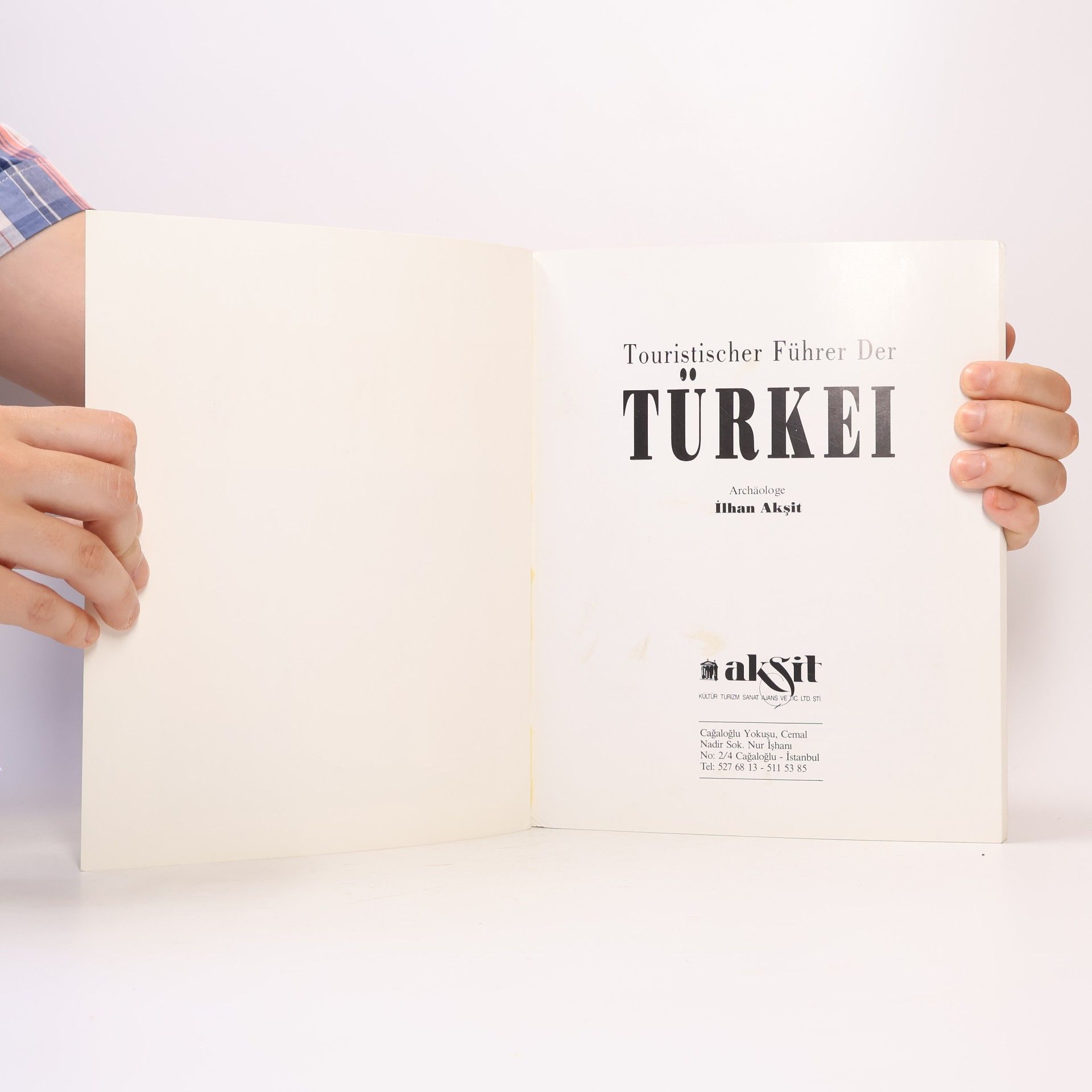 İlhan Akşit Touristischer Führer der Türkei