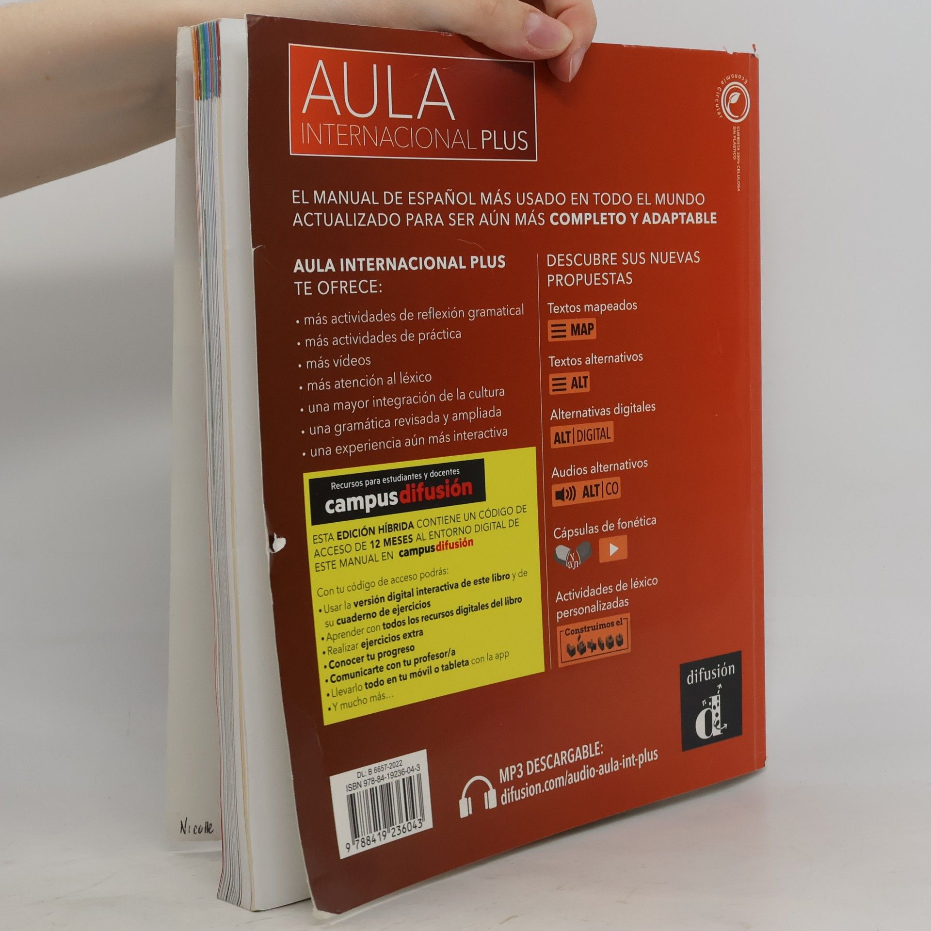 Jaime Corpas Aula Internacional Plus 1 Edición Híbrida