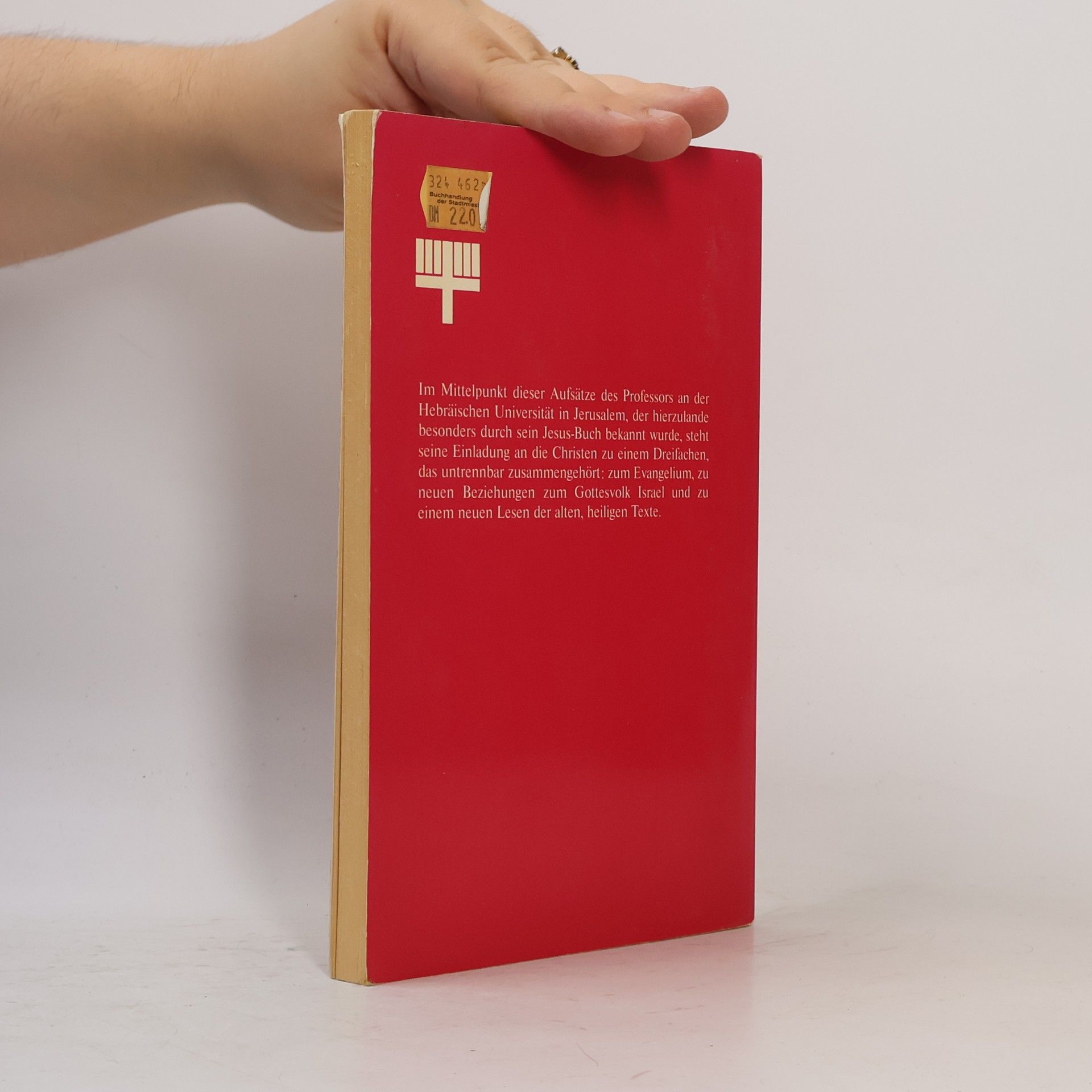 David Flusser Bemerkungen eines Juden zur christlichen Theologie