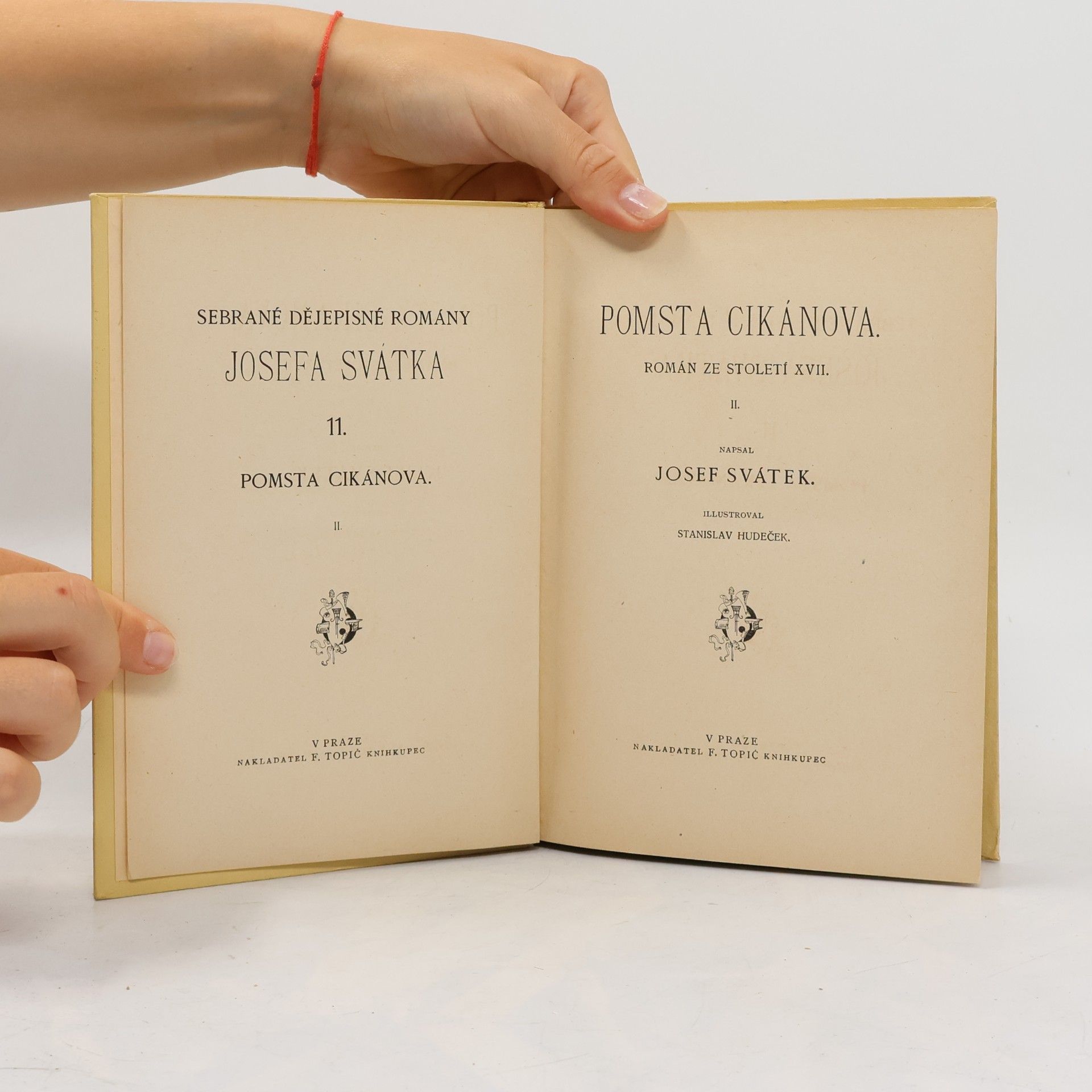 Josef Svátek Pomsta cikánova I.