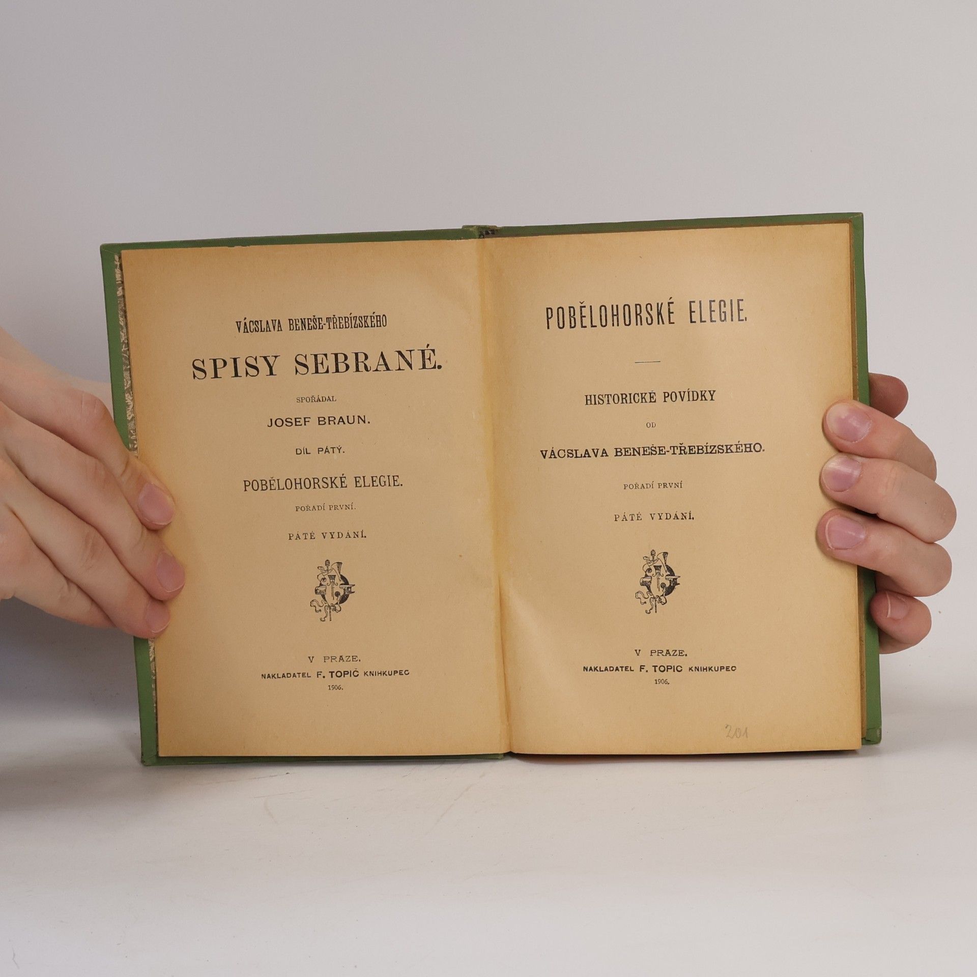 Václav Beneš Třebízský Sebrané spisy Václava Beneše Třebízského. Z různých dob 1