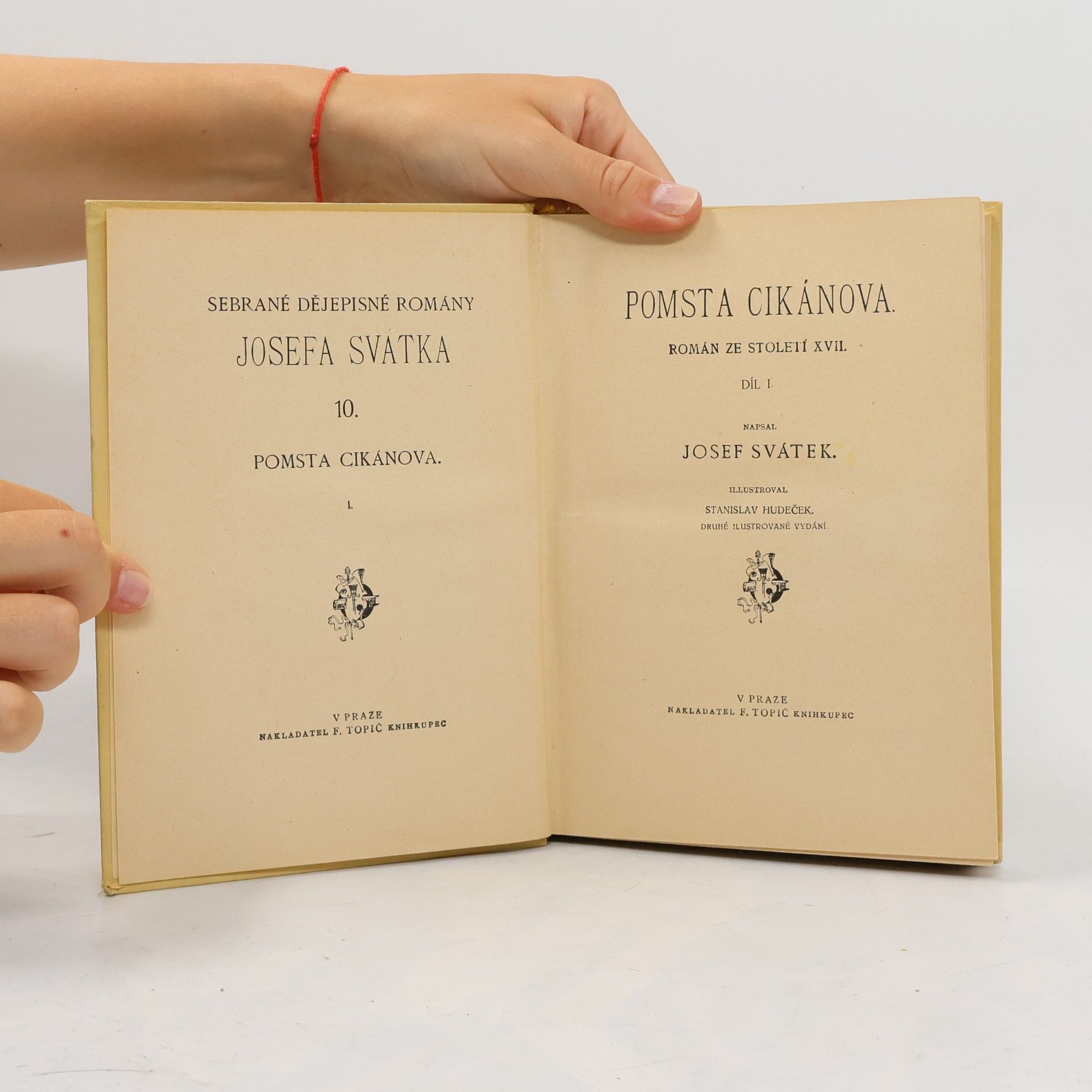 Josef Svátek Pomsta cikánova I.