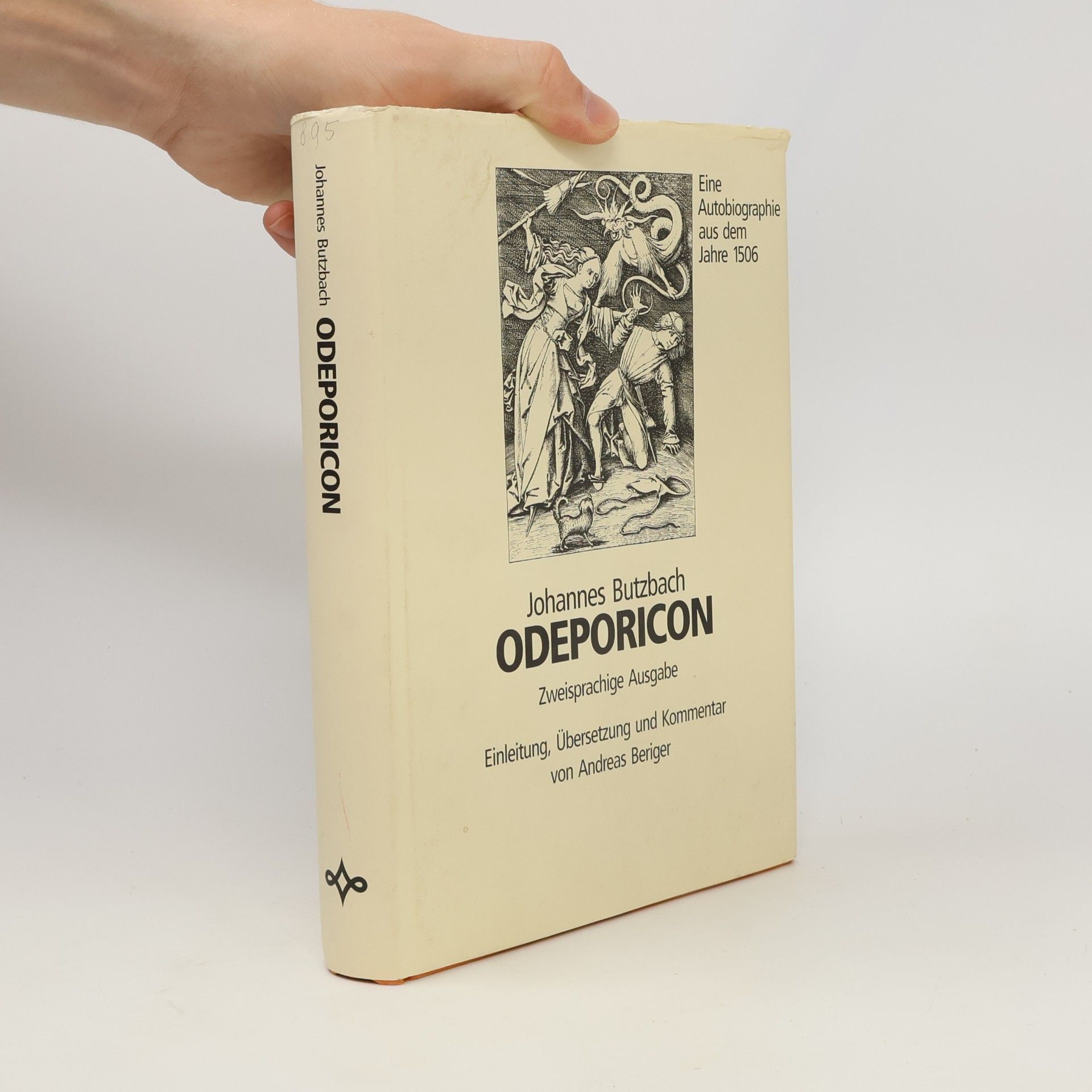 Andreas Beriger Odeporicon: Zweisprachige Ausgabe