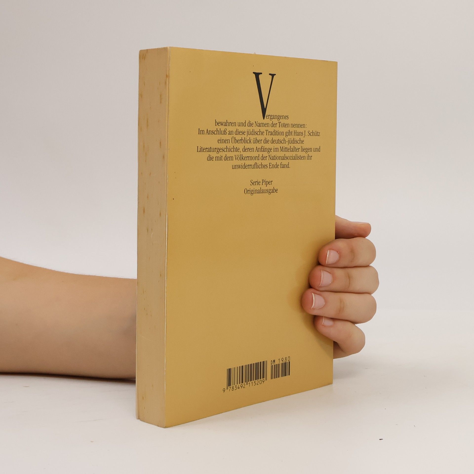 Hans J. Schütz Serie Piper - 1520: Juden in der deutschen Literatur