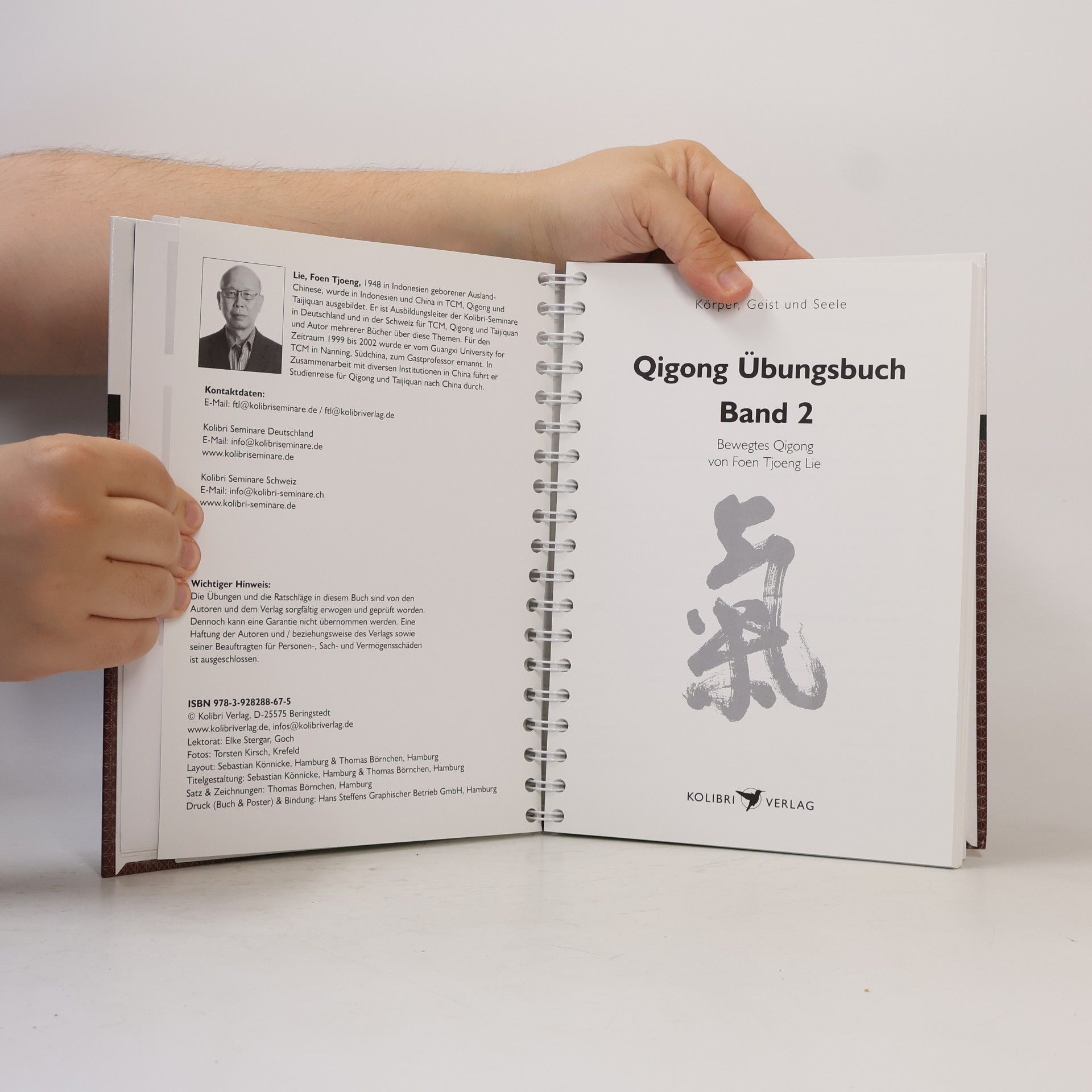 Foen Tjoeng Lie Qigong Übungsbuch Band 2