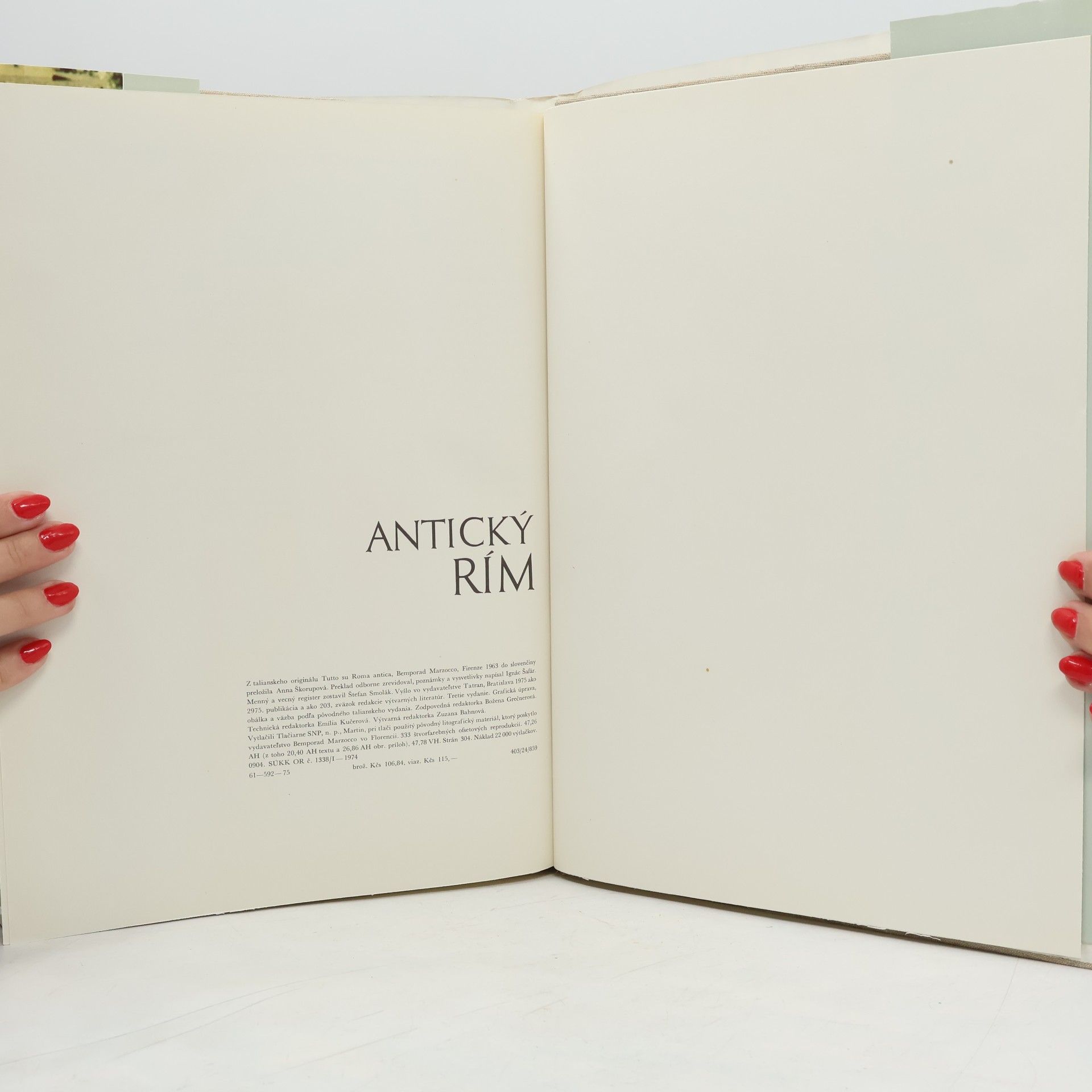 Anna Škorupová Antický Rím