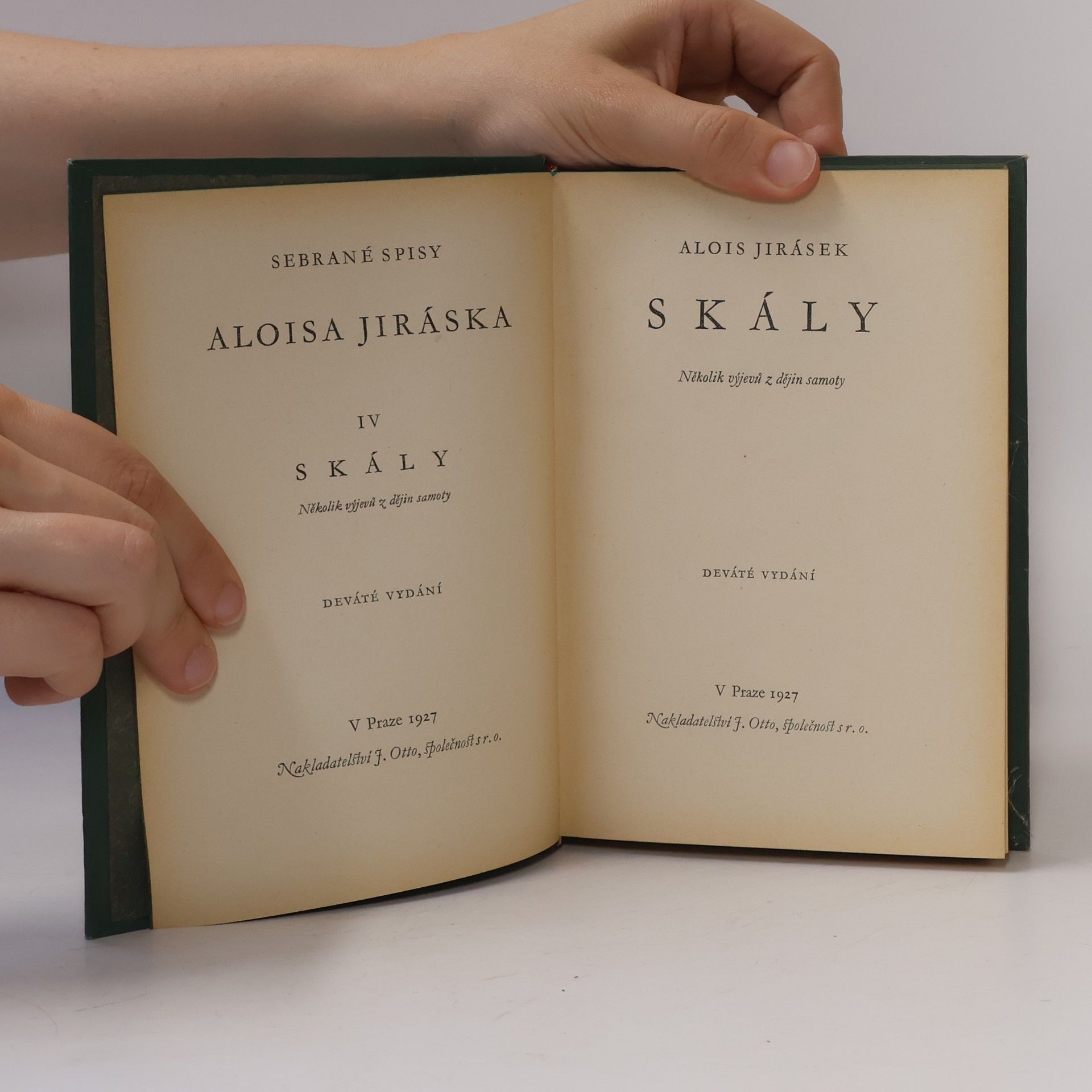 Alois Jirásek Skály