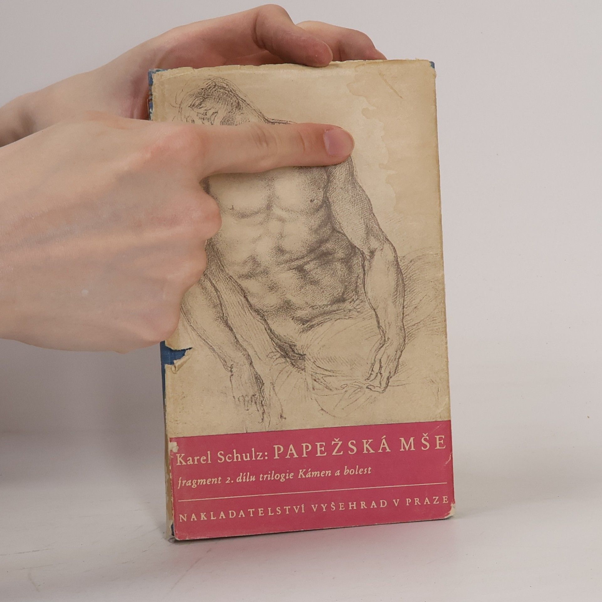 Karel Schulz Papežská mše. Fragment druhého dílu michelangelovské trilogie Kámen a bolest