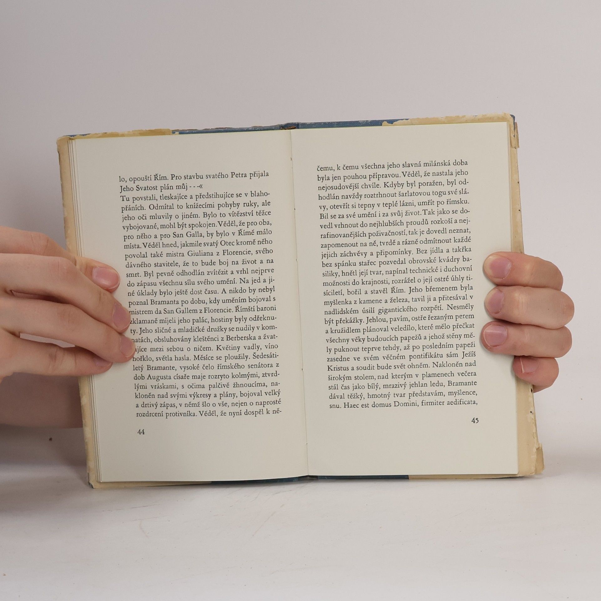 Karel Schulz Papežská mše. Fragment druhého dílu michelangelovské trilogie Kámen a bolest
