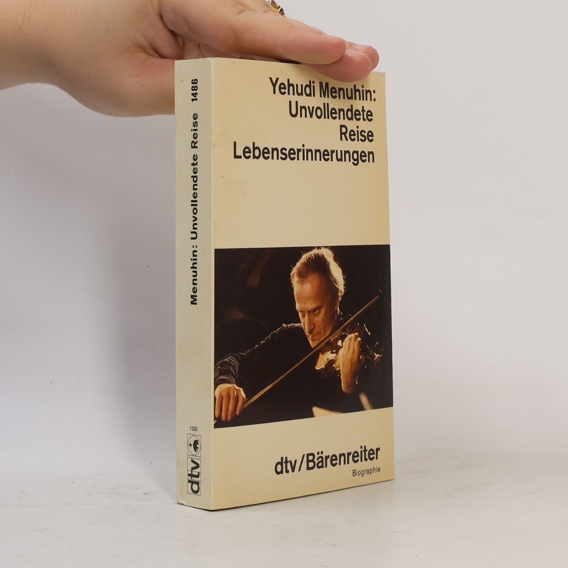 Yehudi Menuhin Unvollendete Reise Lebenserinnerungen
