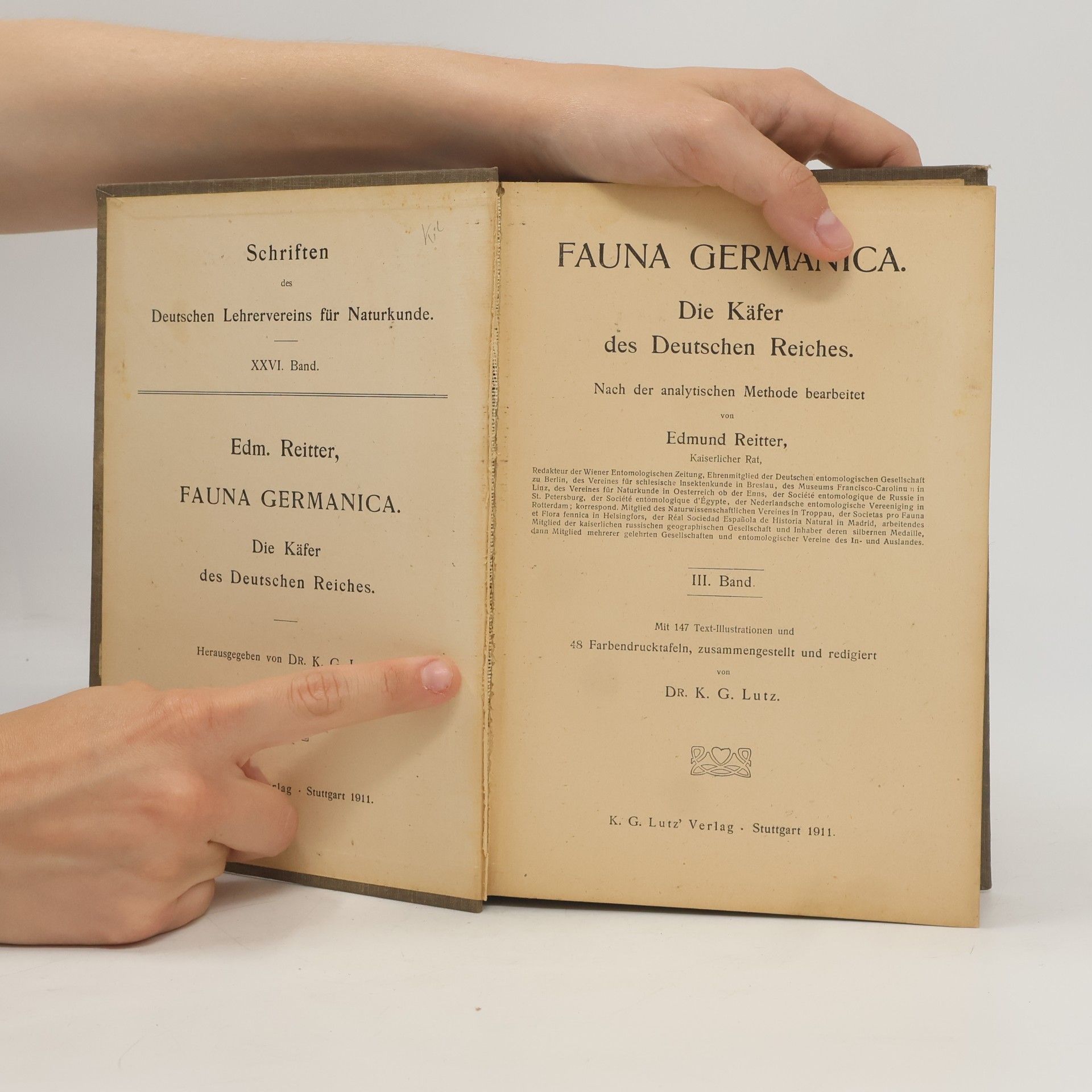 Edmund Reitter Fauna Germanica III